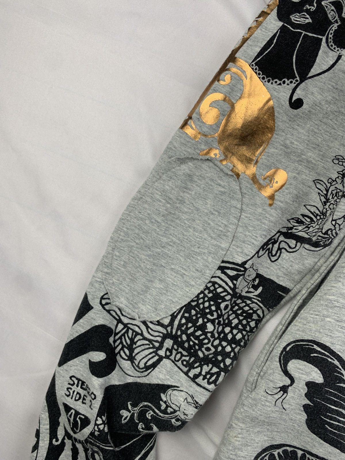 Oilily y2k Oilily Netherlands Art Over Print Graphic Zip up Hoodie Size XL / US 12-14 / IT 48-50 - 9 Thumbnail