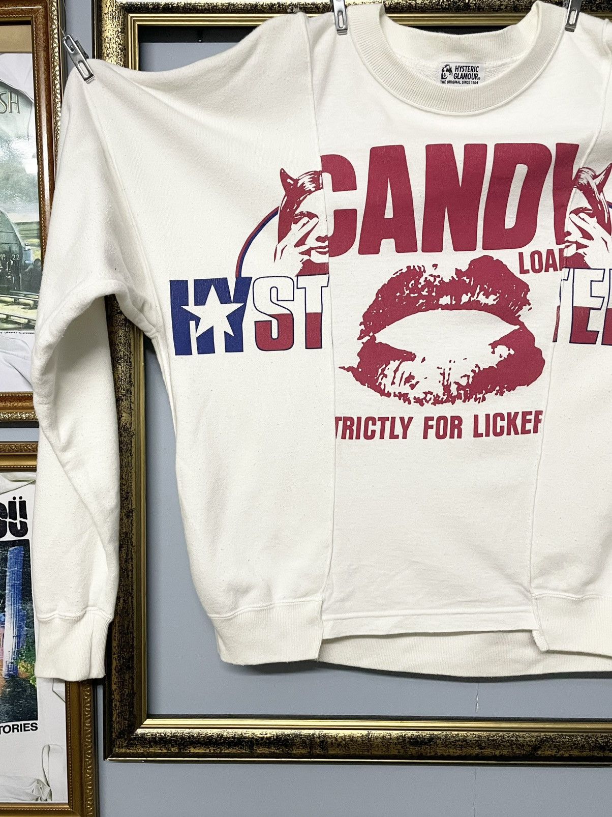 Hysteric Glamour Vintage Hysteric Glamour Candy Strickly Licker Rebuild Sweat Size US M / EU 48-50 / 2 - 3 Thumbnail