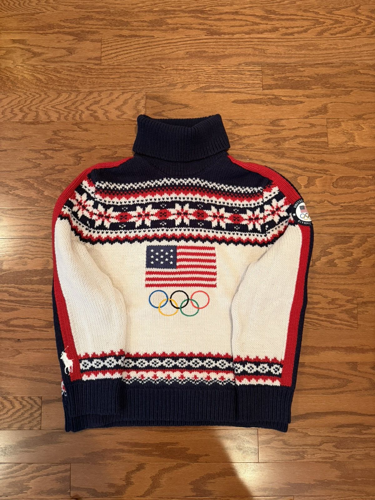Polo Ralph Lauren Ralph Lauren Team USA Opening Ceremony 2026 Olympics Sweater Size L / US 10 / IT 46 - 2 Thumbnail