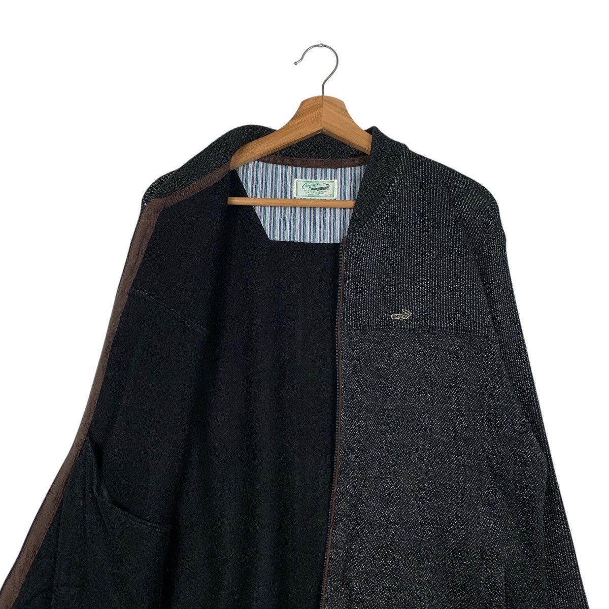 Vintage CROCODILE Bomber Sweater Jacket Casual Jacket #1953-C85 Size US L / EU 52-54 / 3 - 9 Thumbnail