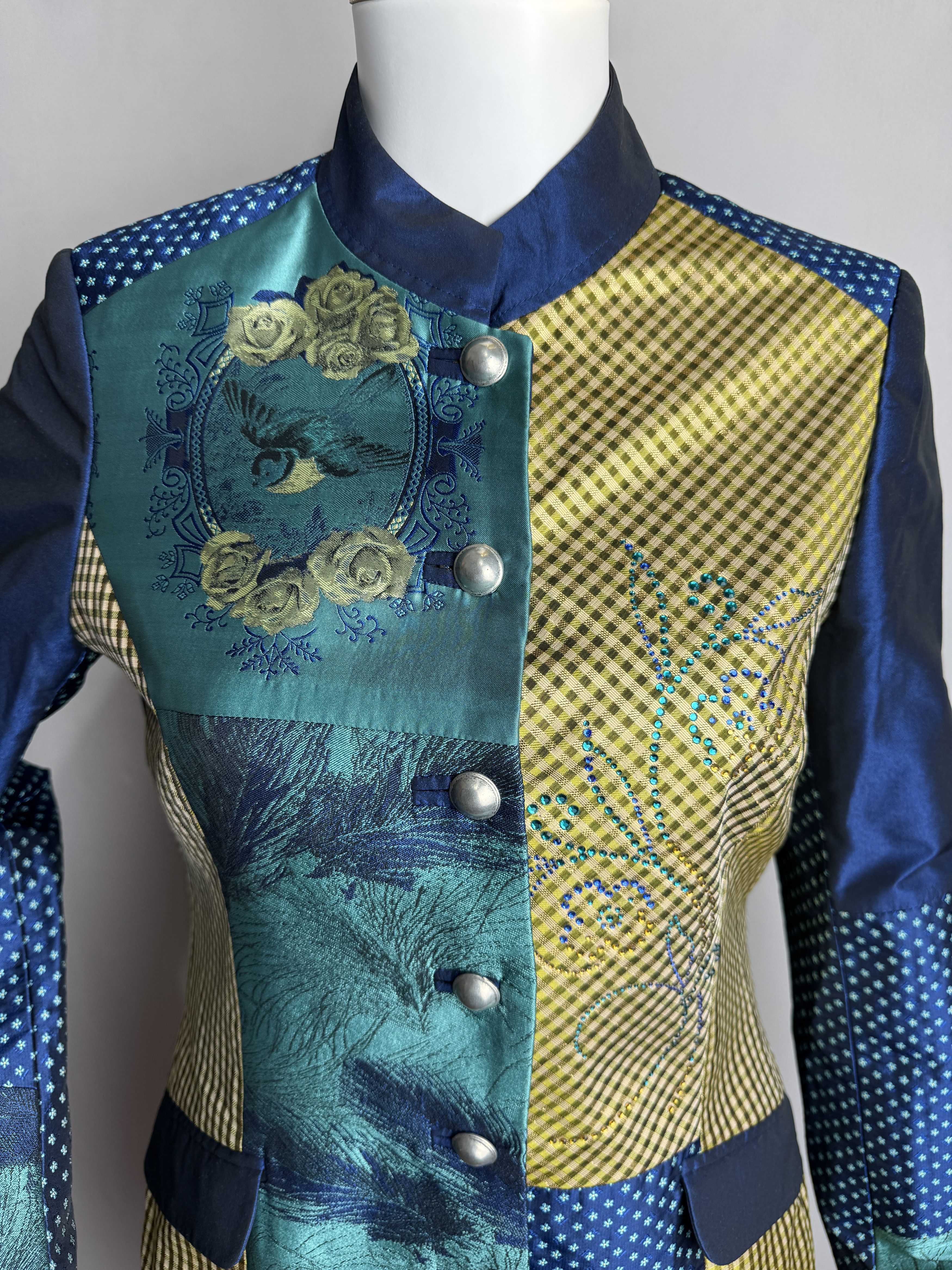 Designer × Other ALPIN women’s Austrian patchwork long jacket Size S / US 4 / IT 40 - 2 Thumbnail
