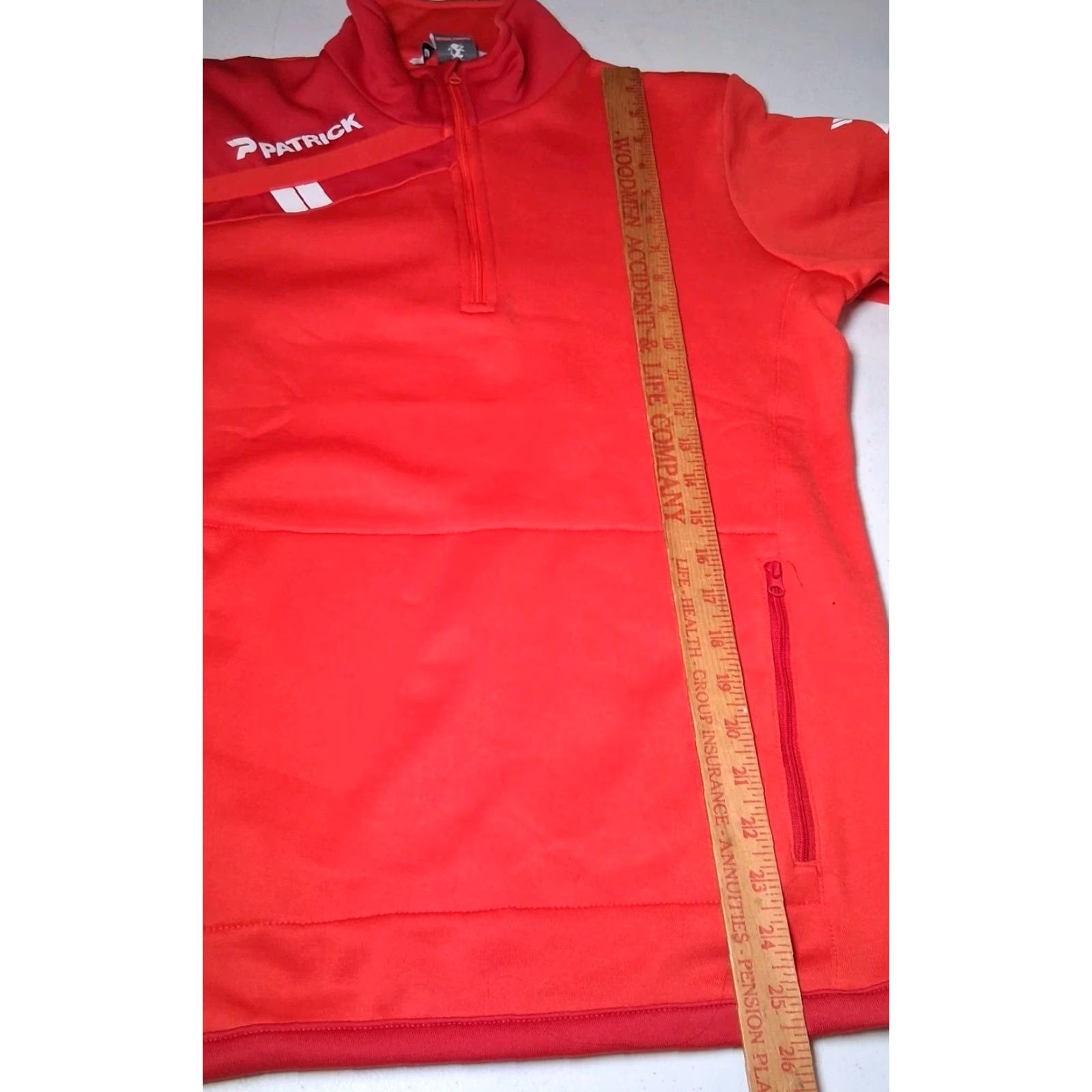 Vintage Patrick Force 115 Shirt Small Red Soccer Athletic 1/4 Zip Size US S / EU 44-46 / 1 - 6 Thumbnail