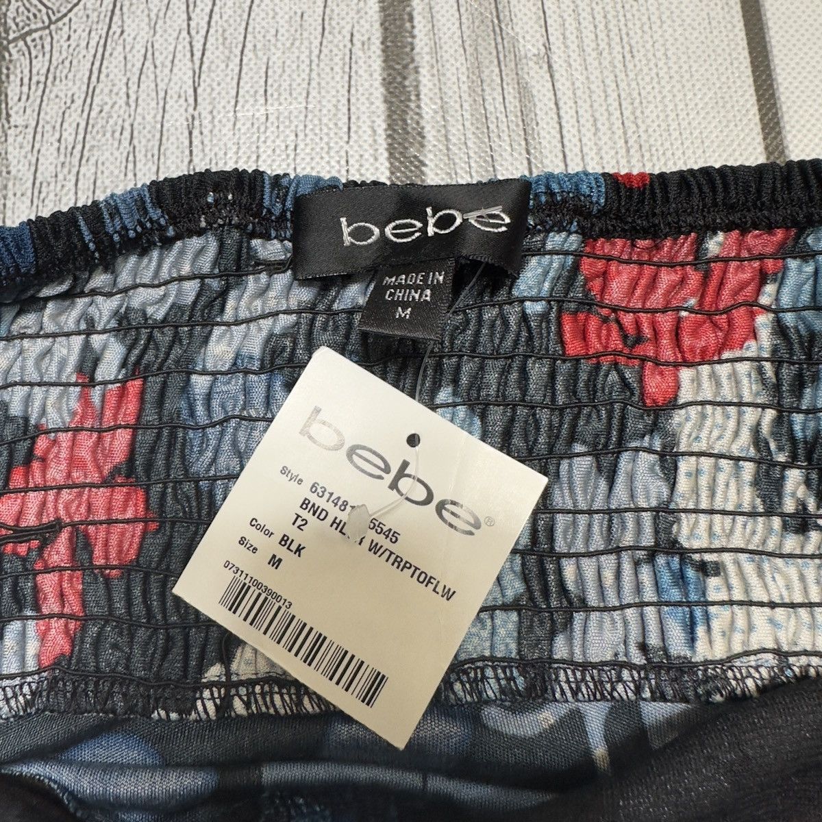 Bebe × Vintage Vintage Bebe strapless top Size M / US 6-8 / IT 42-44 - 4 Thumbnail