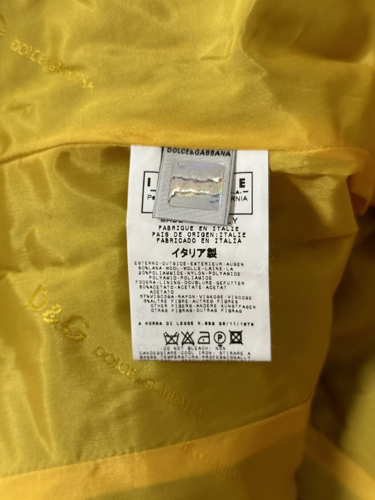 Dolce & Gabbana D&G Snap Button Detail Coat Size M / US 6-8 / IT 42-44 - 8 Thumbnail