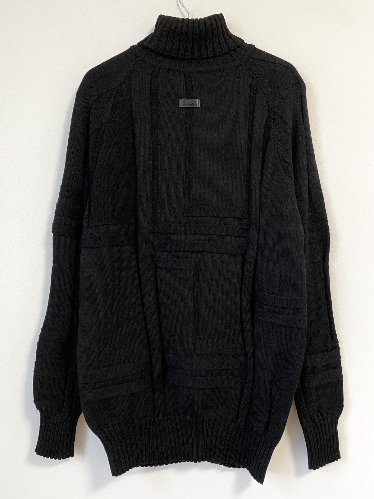 Versace Jeans Couture Versace Jeans Couture Wool Black Jumper, Size:XXXL Size US XXL / EU 58 / 5 - 5 Thumbnail