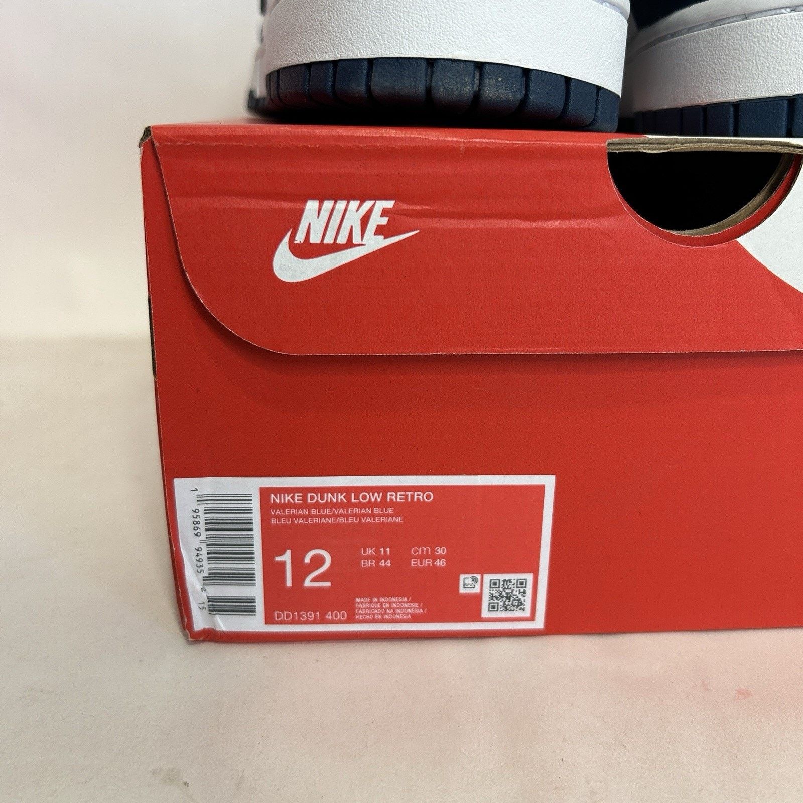 Nike Nike Dunk Low Retro “Valerian Blue/USA” Size US 12 / EU 45 - 5 Thumbnail