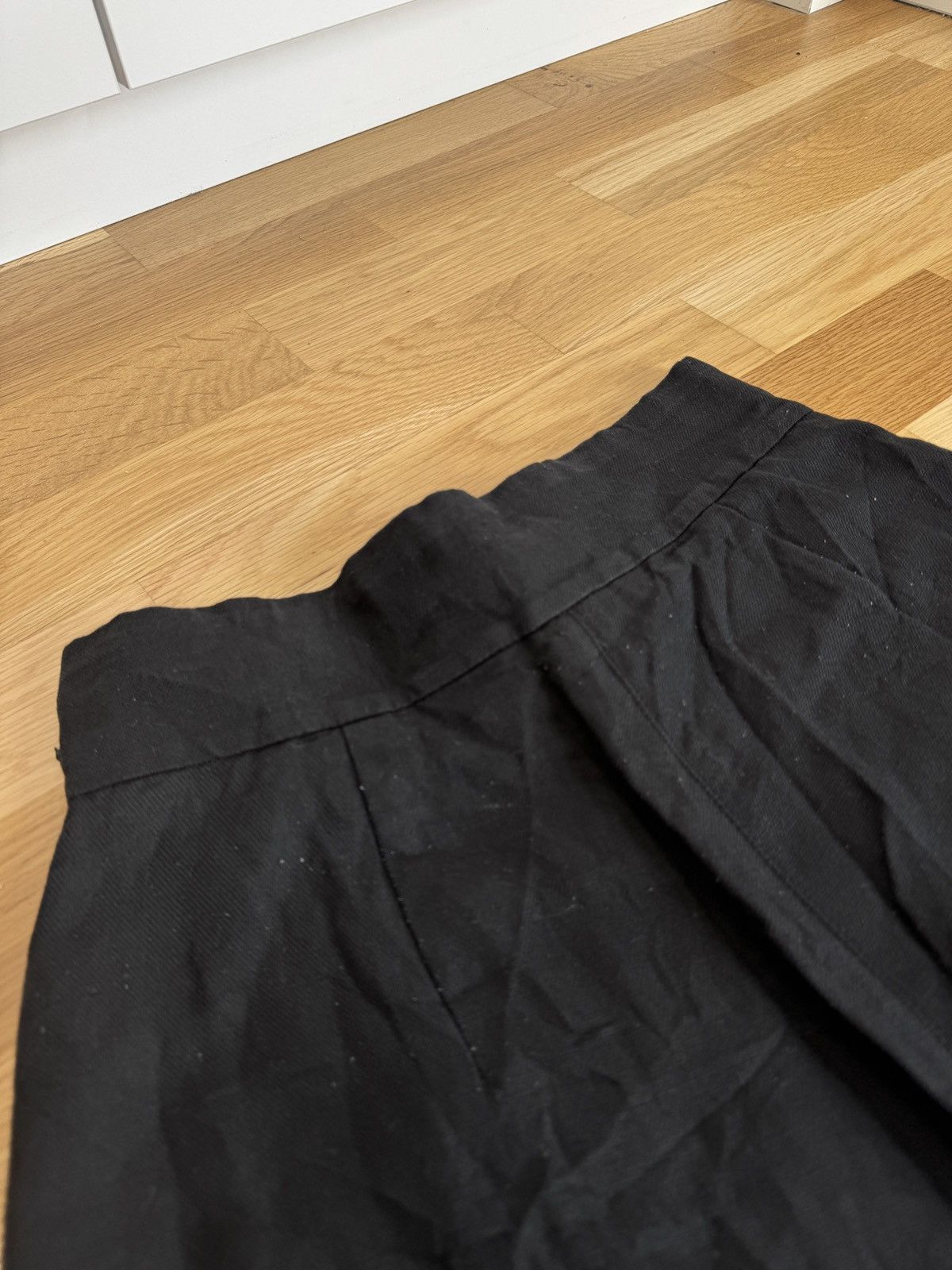 Max Mara ‘S MaxMara wide leg pleated linen trousers pants oversized Size 28" / US 6 / IT 42 - 4 Thumbnail