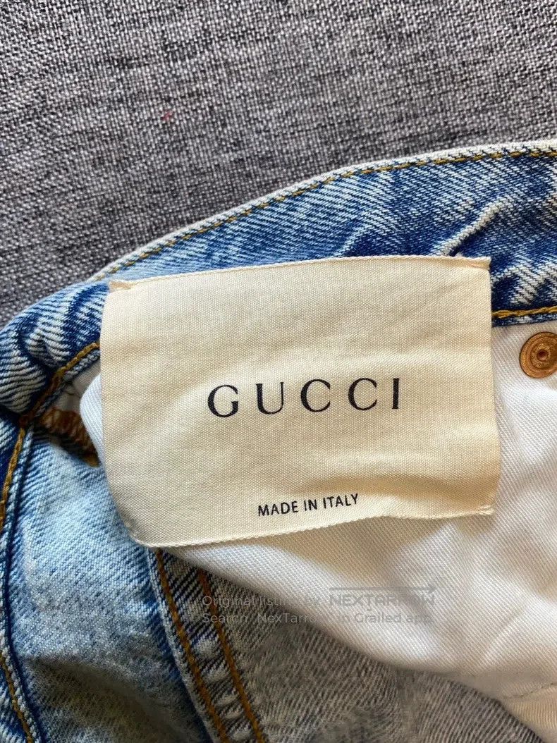 Gucci Gucci Embroidered jeans Size 27" / US 4 / IT 40 - 8 Thumbnail