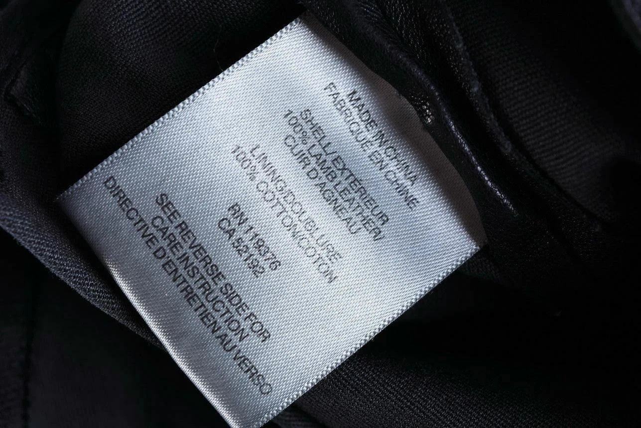 Helmut Lang Women's Helmut Lang Lamb Leather Skinny Leggings W26 L31 Size 26" / US 2 / IT 38 - 6 Thumbnail