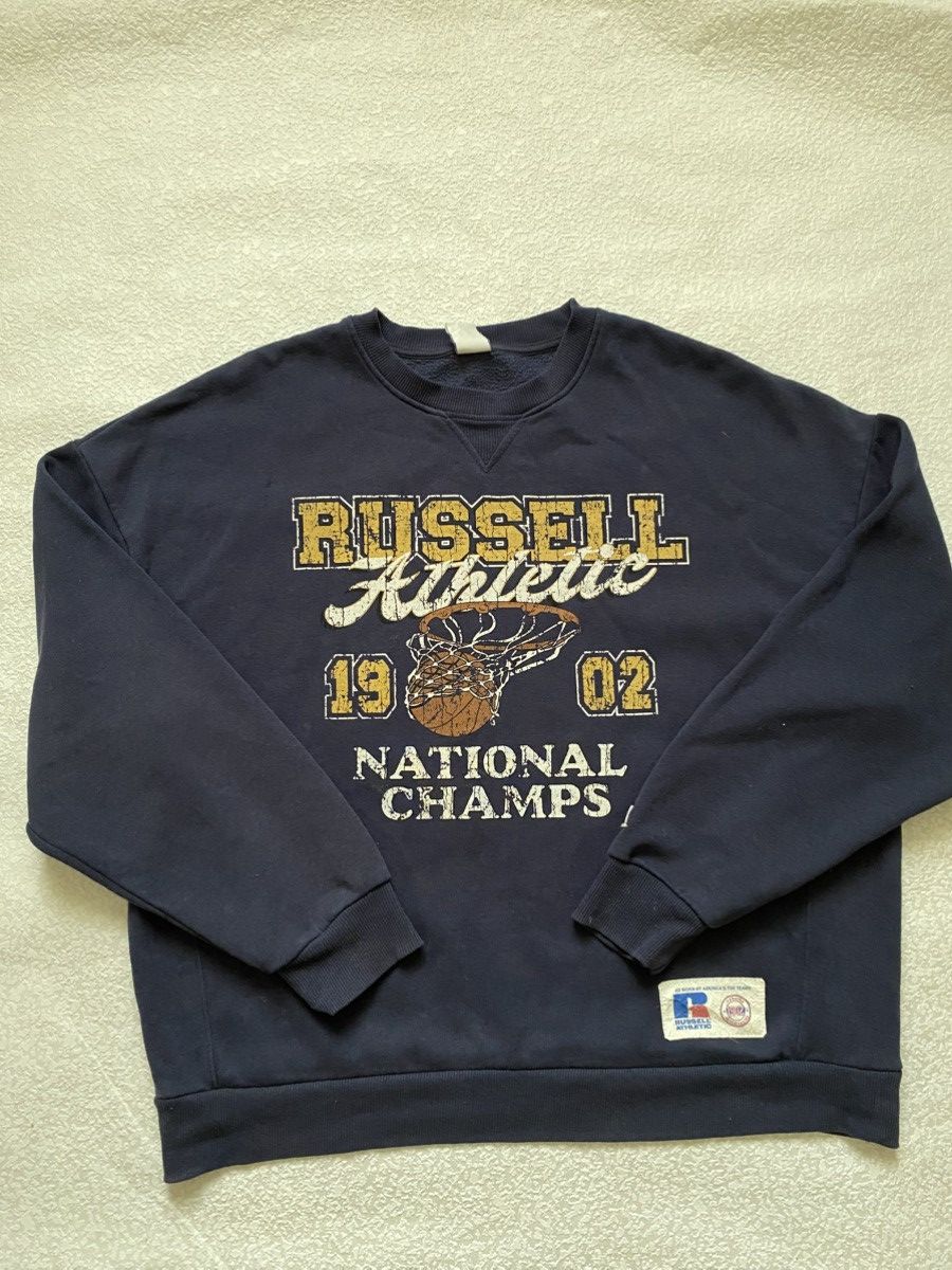 Russell Athletic Russell athletic national champs 1902 basketball very rare Size US L / EU 52-54 / 3 - 1 Thumbnail