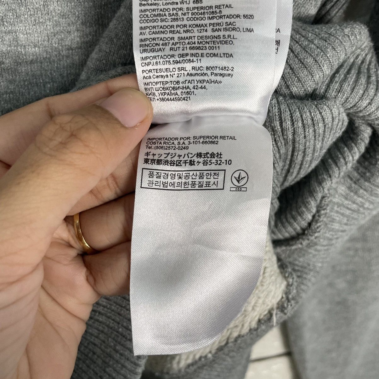 Gap Gap Gray Crewneck Sweatshirt Size US M / EU 48-50 / 2 - 18 Thumbnail