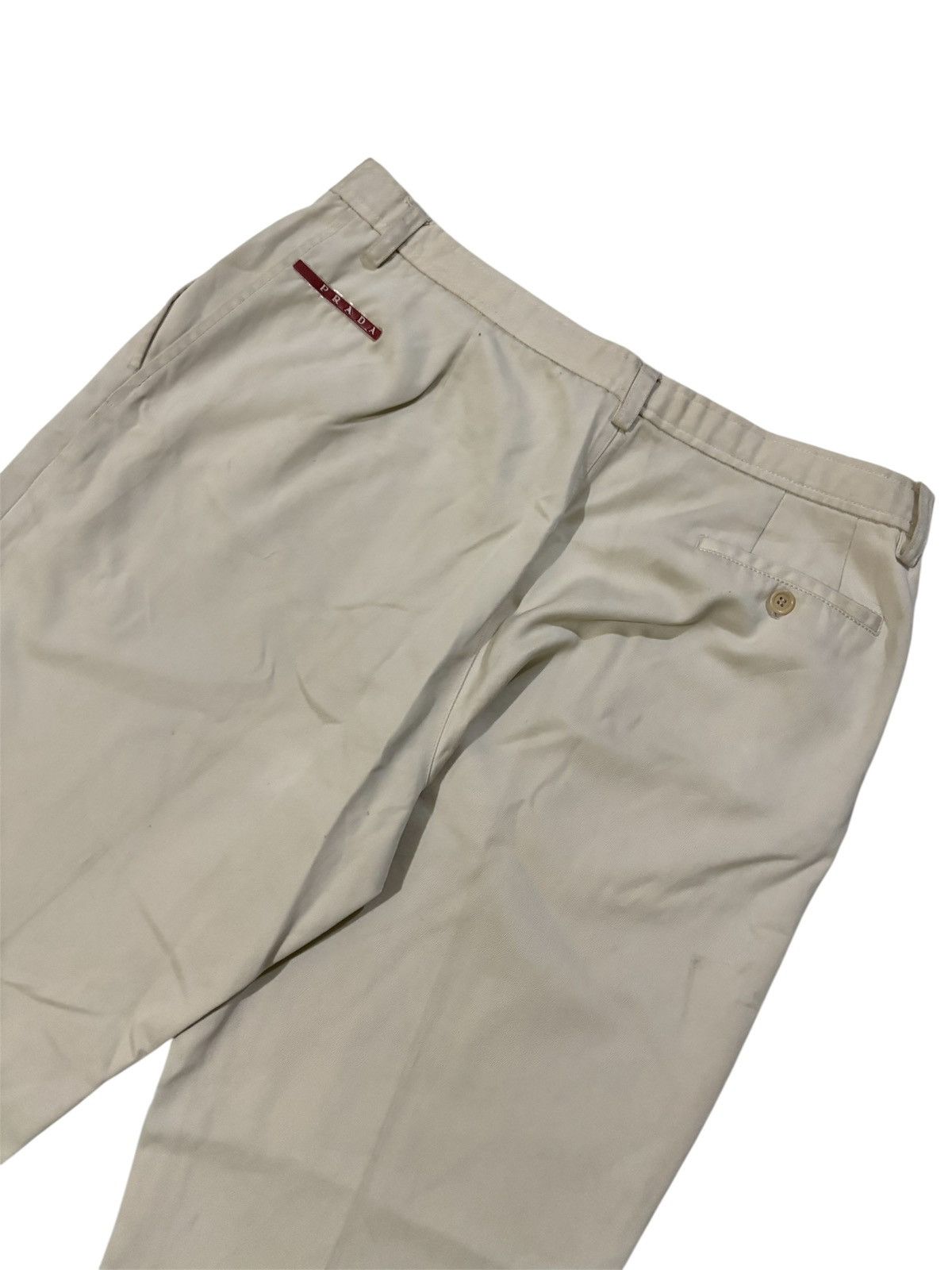 Prada Vintage prada redtap sport trouser longpants Size US 33 - 3 Thumbnail