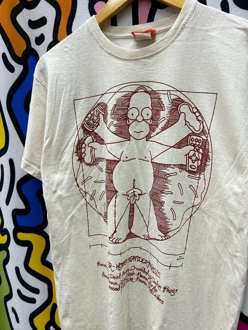 Vintage Vintage 2000s The Simpsons tshirt size M Size US M / EU 48-50 / 2 - 1 Thumbnail