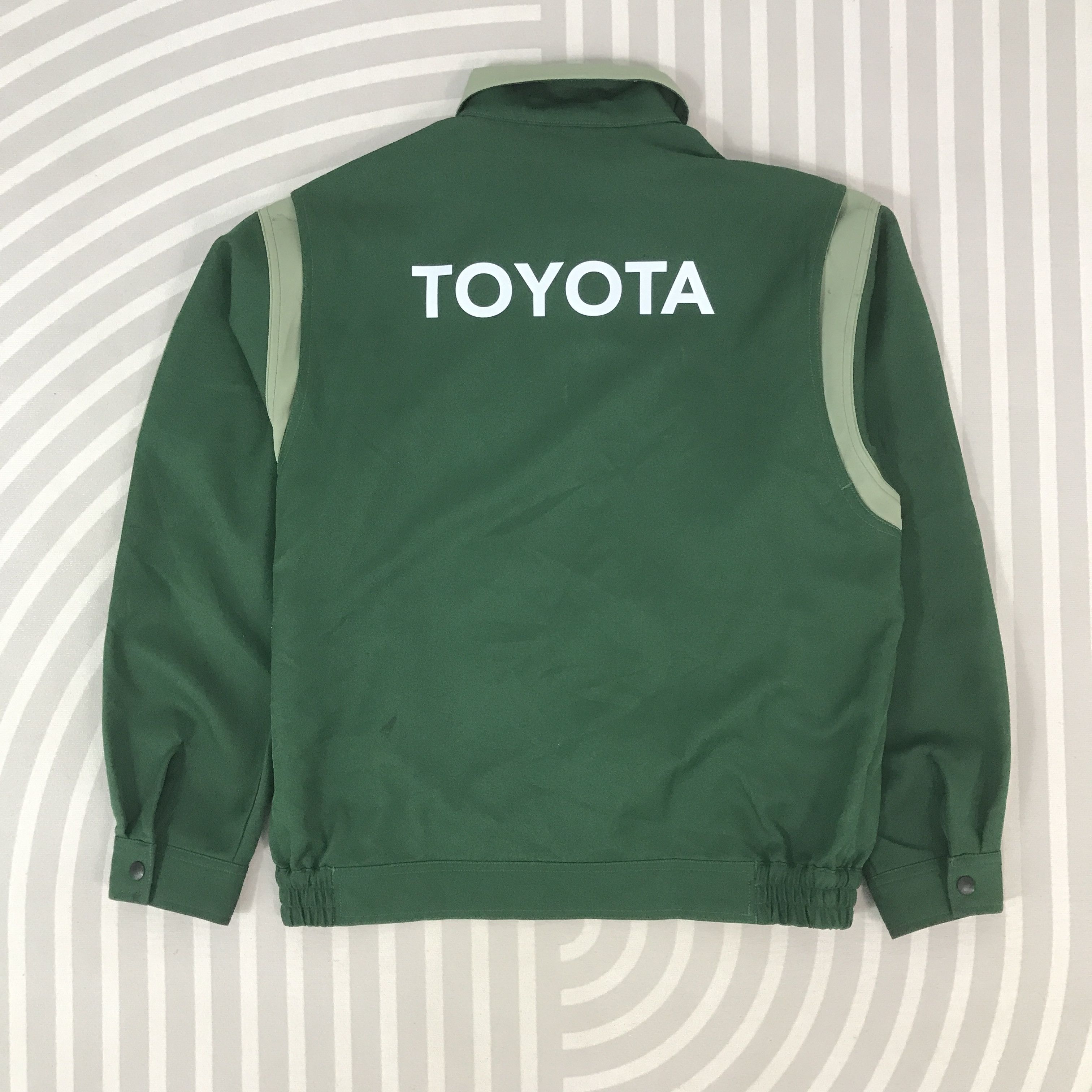 Japanese Brand Vintage Toyota Racing Motorsport Custom Jacket K64B4 Size US L / EU 52-54 / 3 - 1 Thumbnail