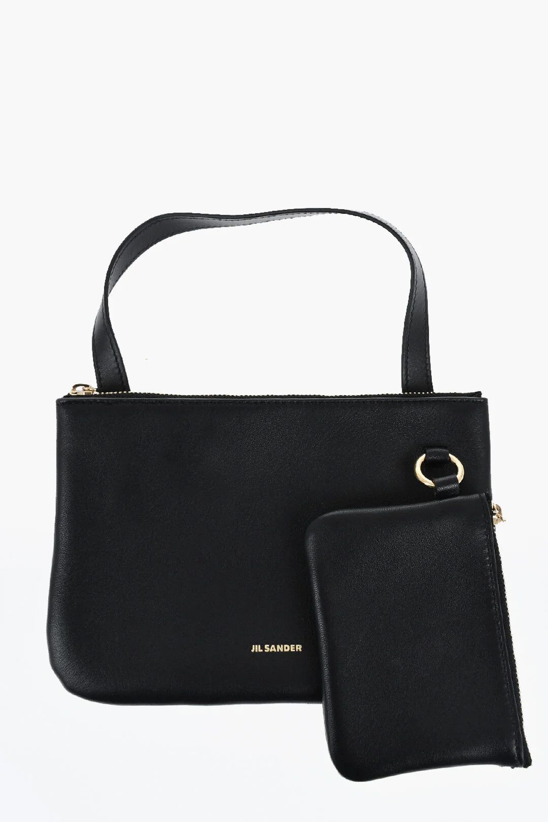 Jil Sander og1mm0626 Size: OS / Mini Leather Handbag in Black Size ONE SIZE - 1 Thumbnail