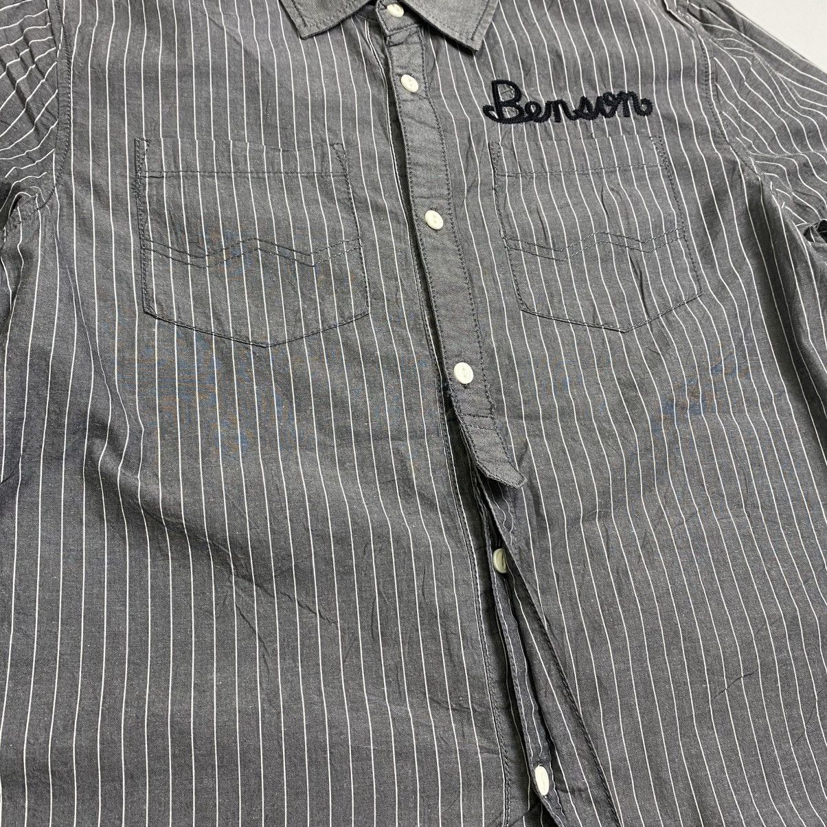Designer × JUN MEN Jun men Striped long sleeve bondage shirt Size US M / EU 48-50 / 2 - 11 Thumbnail