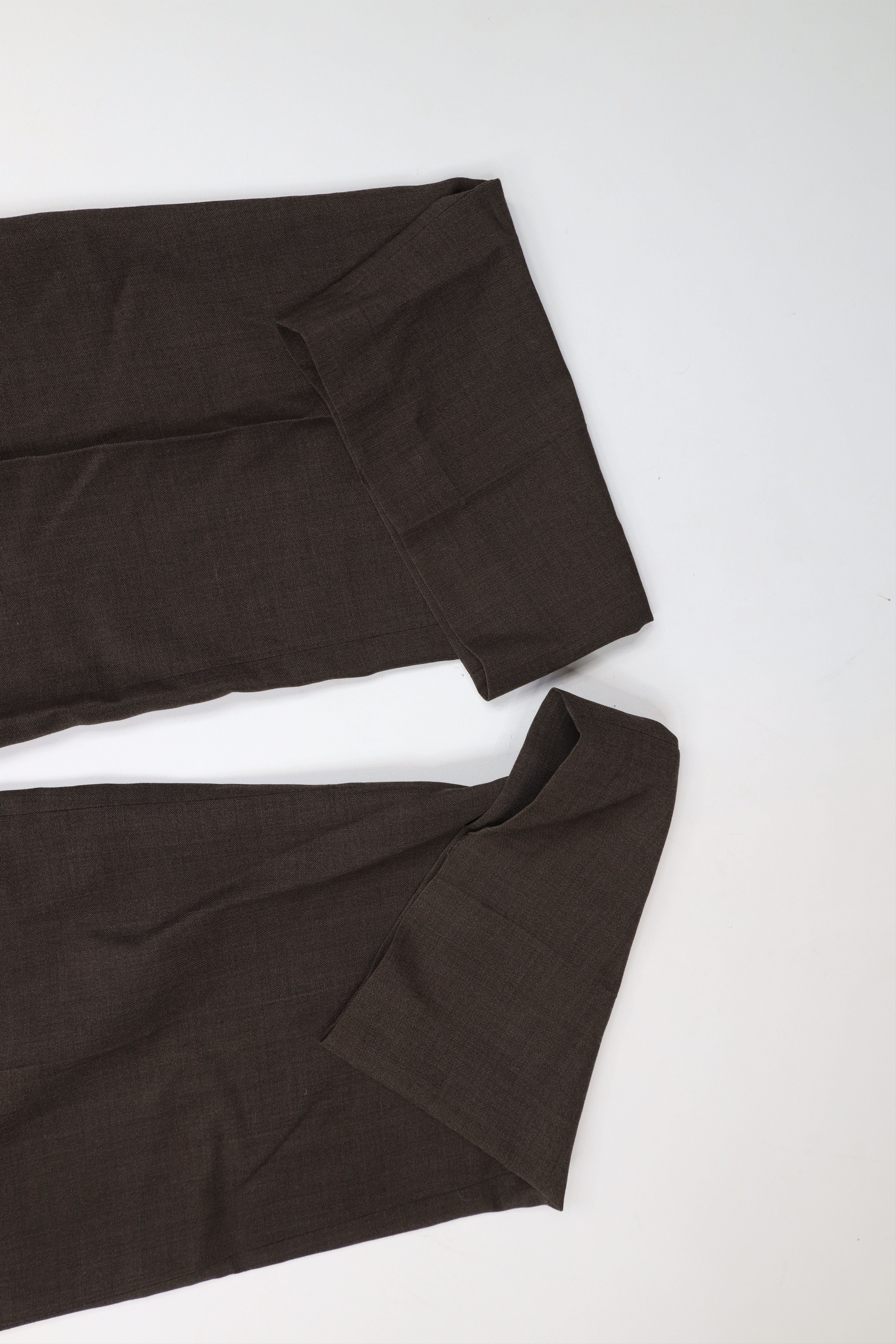 Vintage Vintage 90s Streetwear Flared Wide Leg Chino Pants Brown USA Size US 32 / EU 48 - 5 Thumbnail