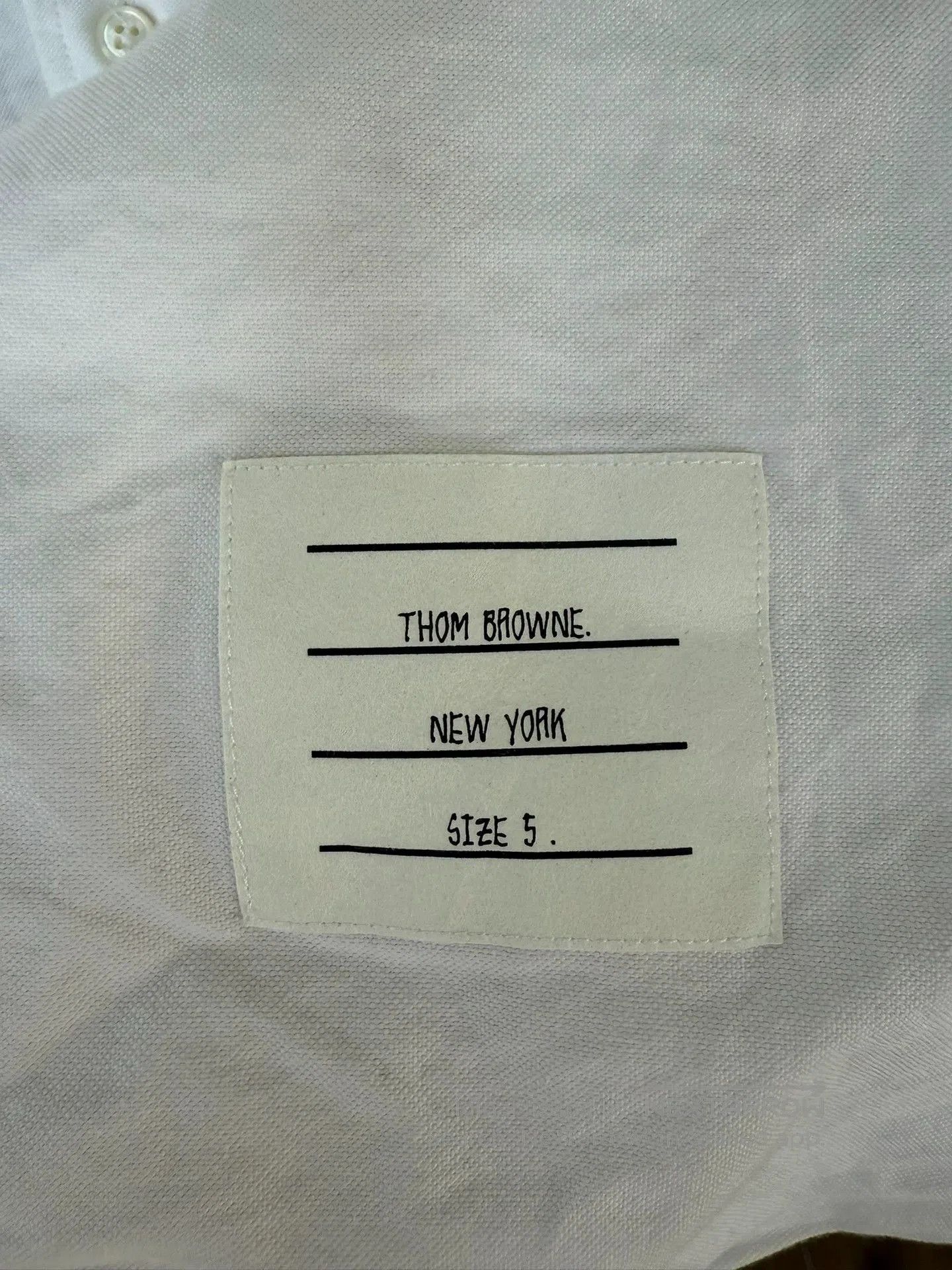 Thom Browne thom browne long sleeve shirt with double stripes. Size US M / EU 48-50 / 2 - 3 Thumbnail