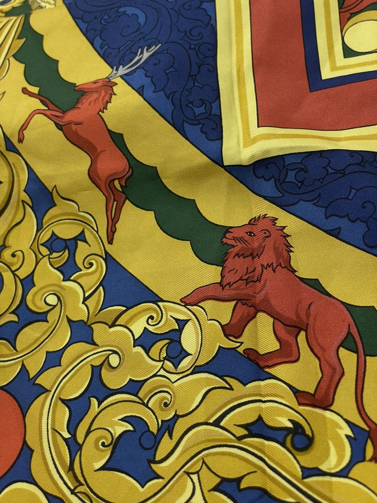 Hermes Hermès 90 | Silk Scarf Size ONE SIZE - 9 Thumbnail