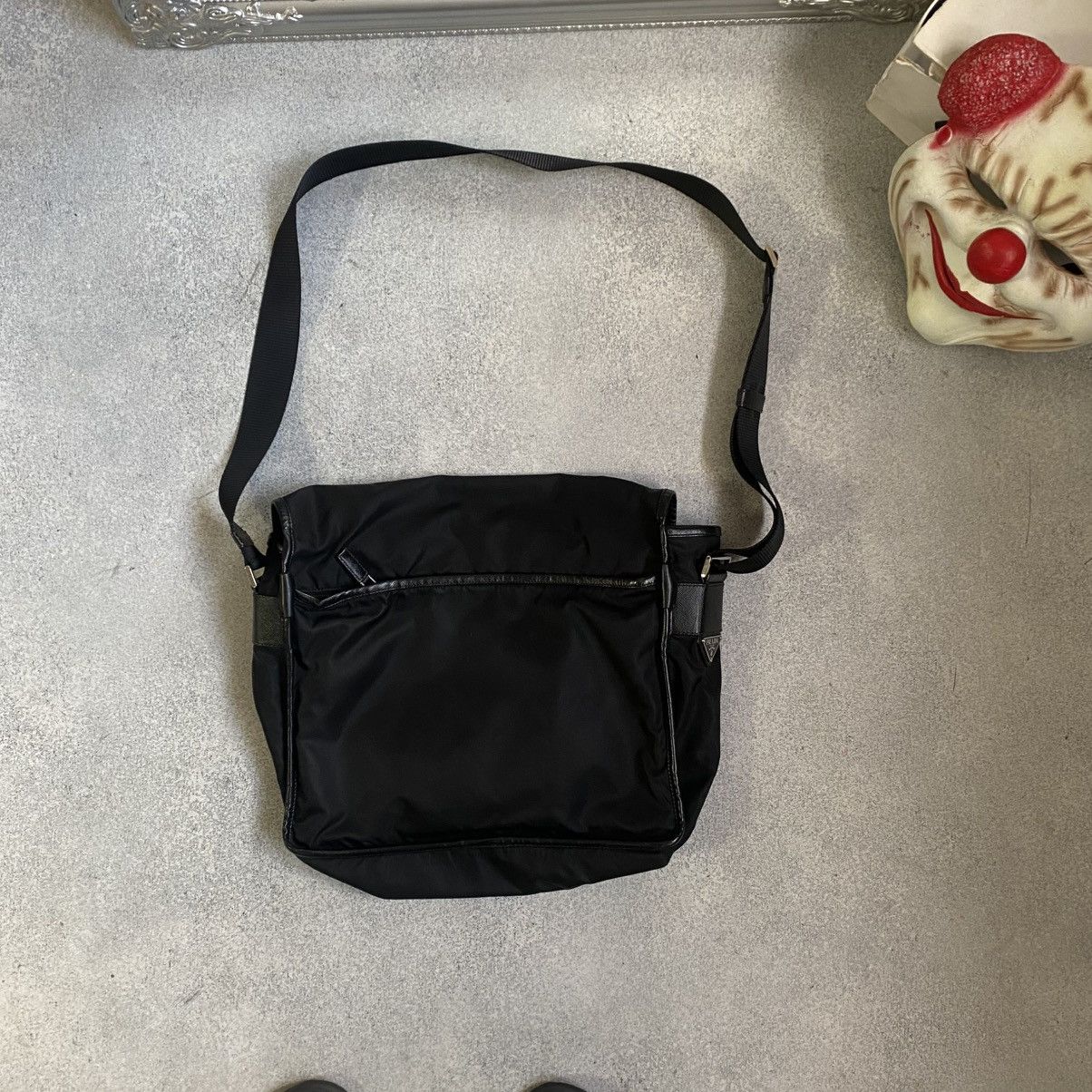 Prada Prada Bag Nylon Messenger Crossbody Size ONE SIZE - 6 Thumbnail