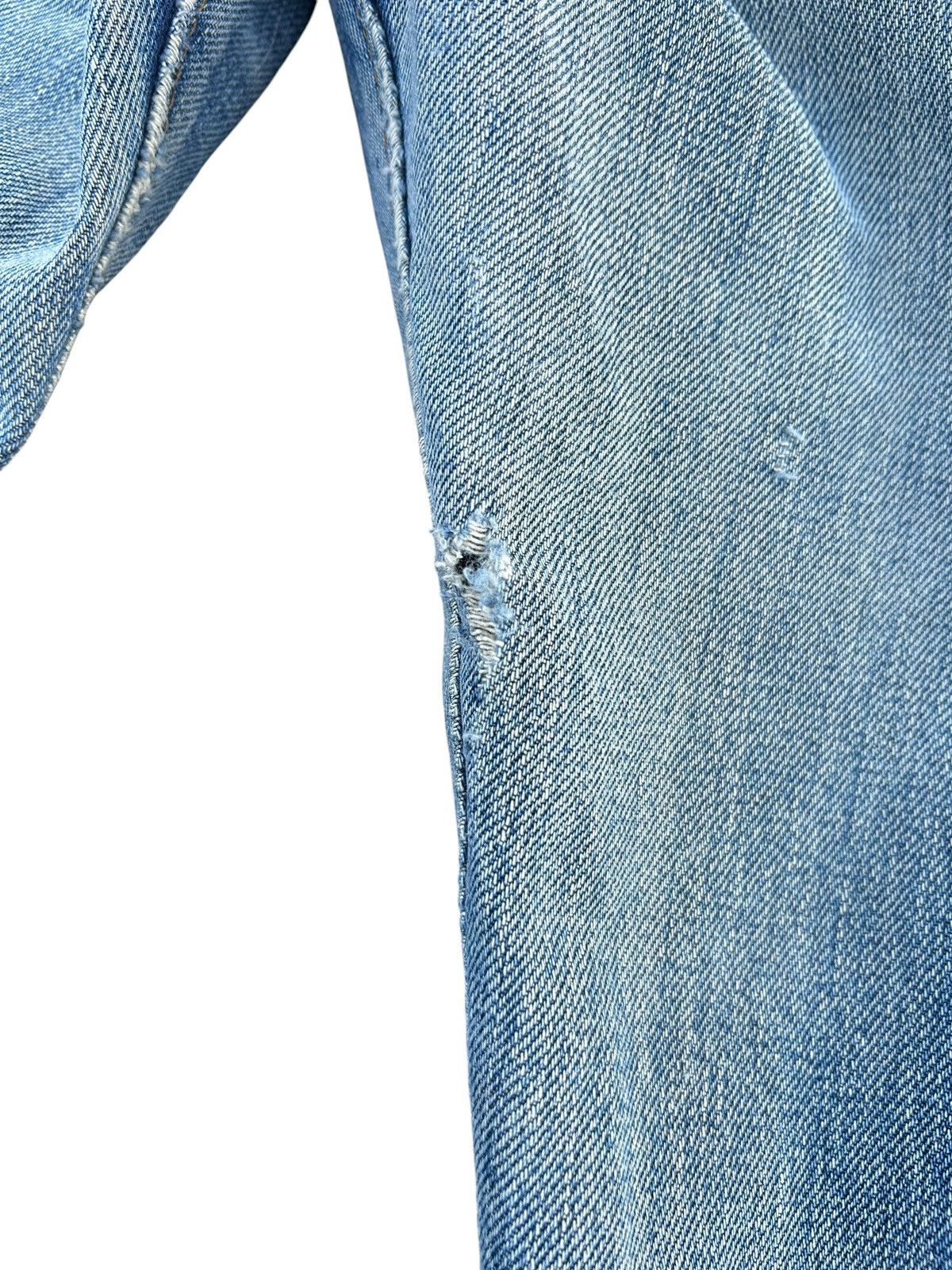 Levi's 60s-70s THRASHED Vintage Levis 6 Big E Denim Jeans Size US 33 - 16 Thumbnail