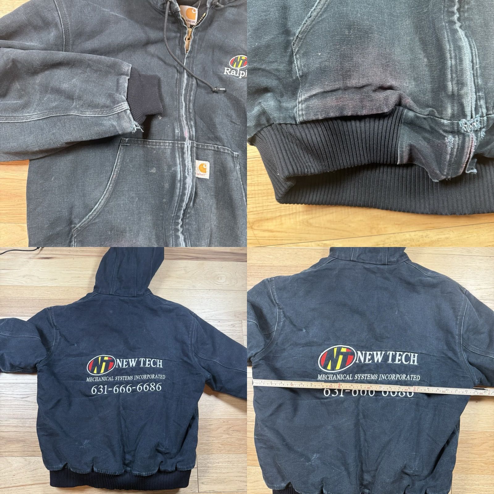 Carhartt VINTAGE Carhartt Jacket Bomber Coat Work USA Made Black L Adults Mens Large Union USA Made Nylon Jacket Black Bomber Carhartt USA Size US L / EU 52-54 / 3 - 8 Thumbnail