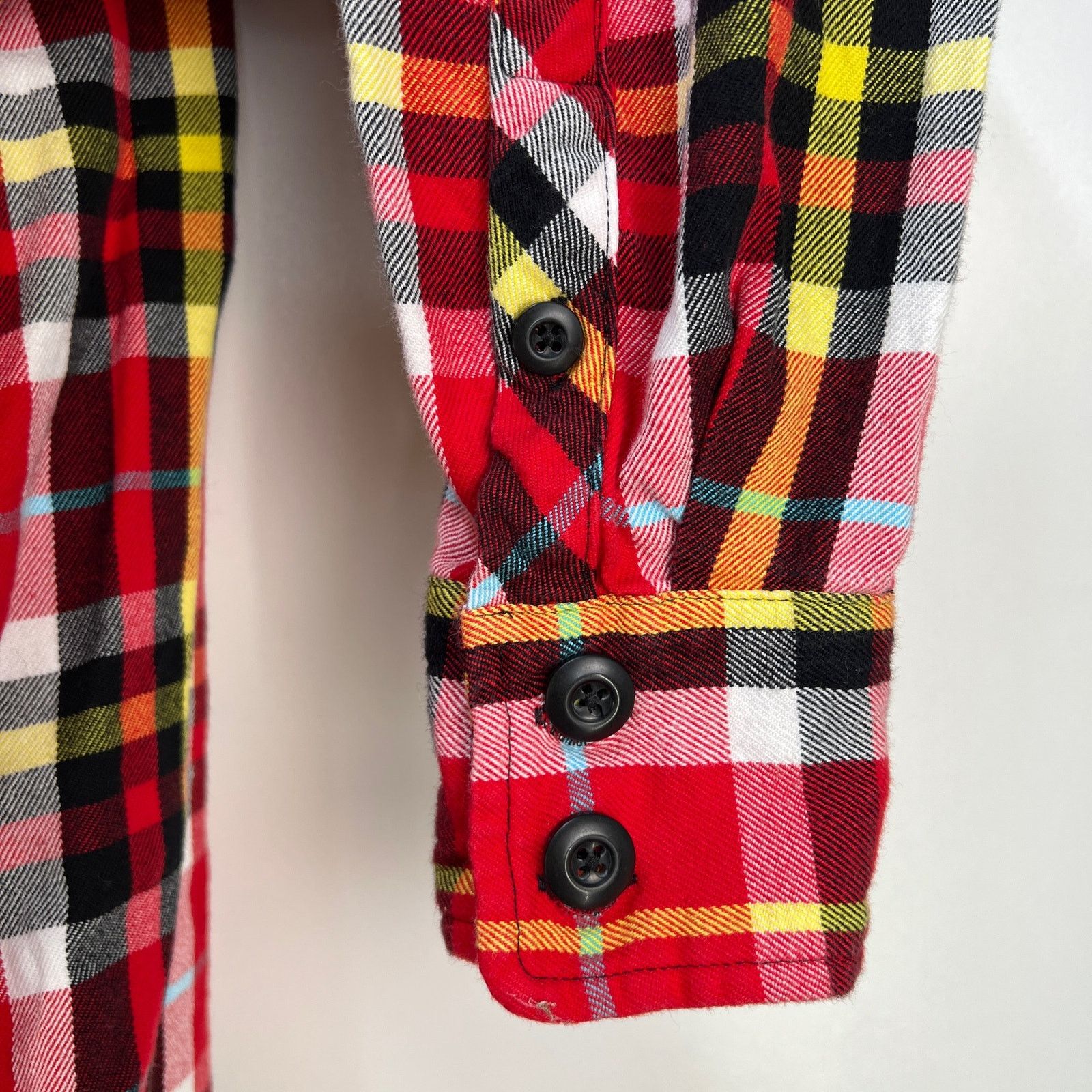 Topo Designs Topo Designs Plaid Field Shirt Red Flannel Organic Cotton Size US XL / EU 56 / 4 - 7 Thumbnail