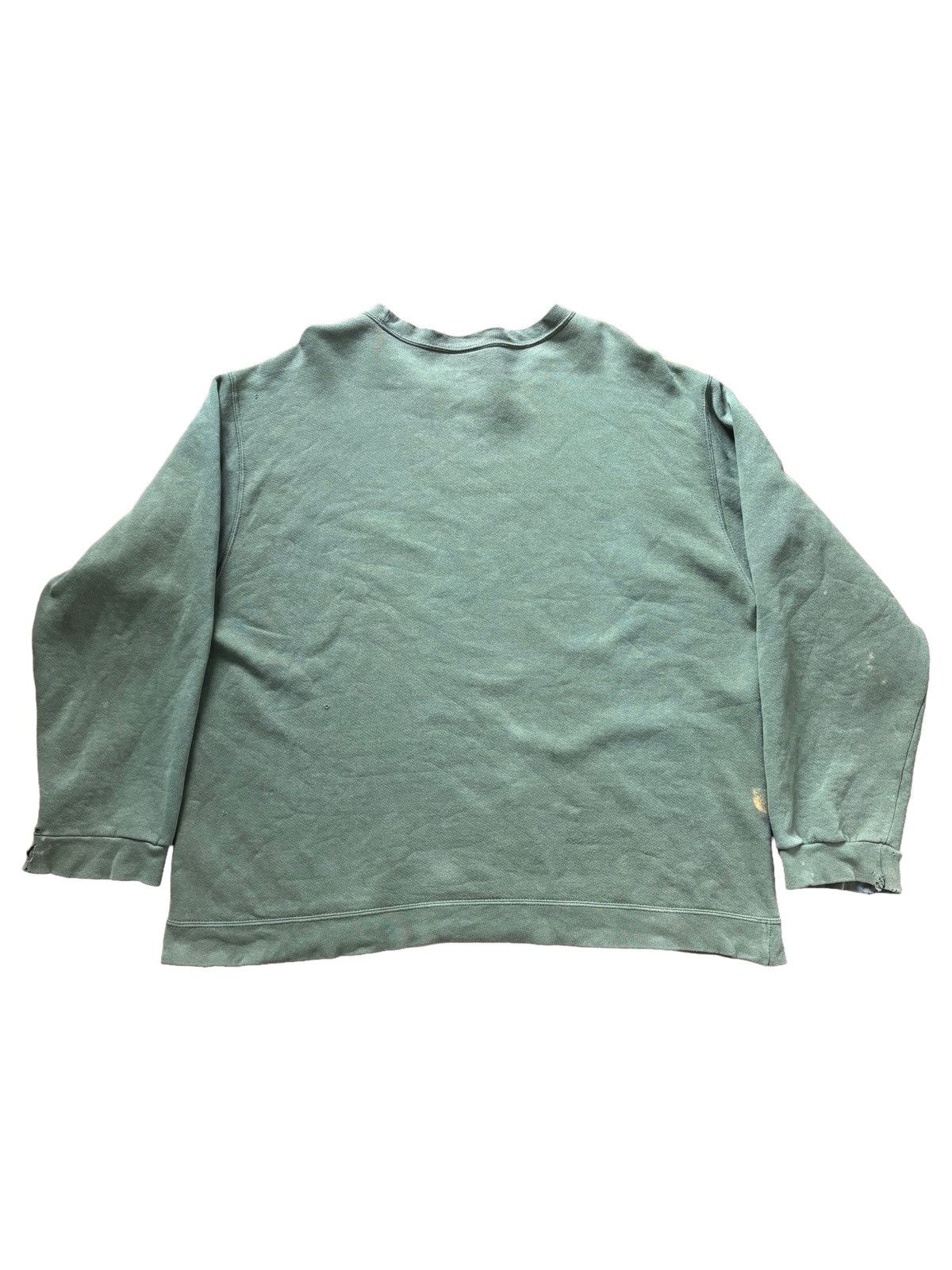 Nike Nike Green Crewneck Sweatshirt US XL Size US XL / EU 56 / 4 - 2 Thumbnail