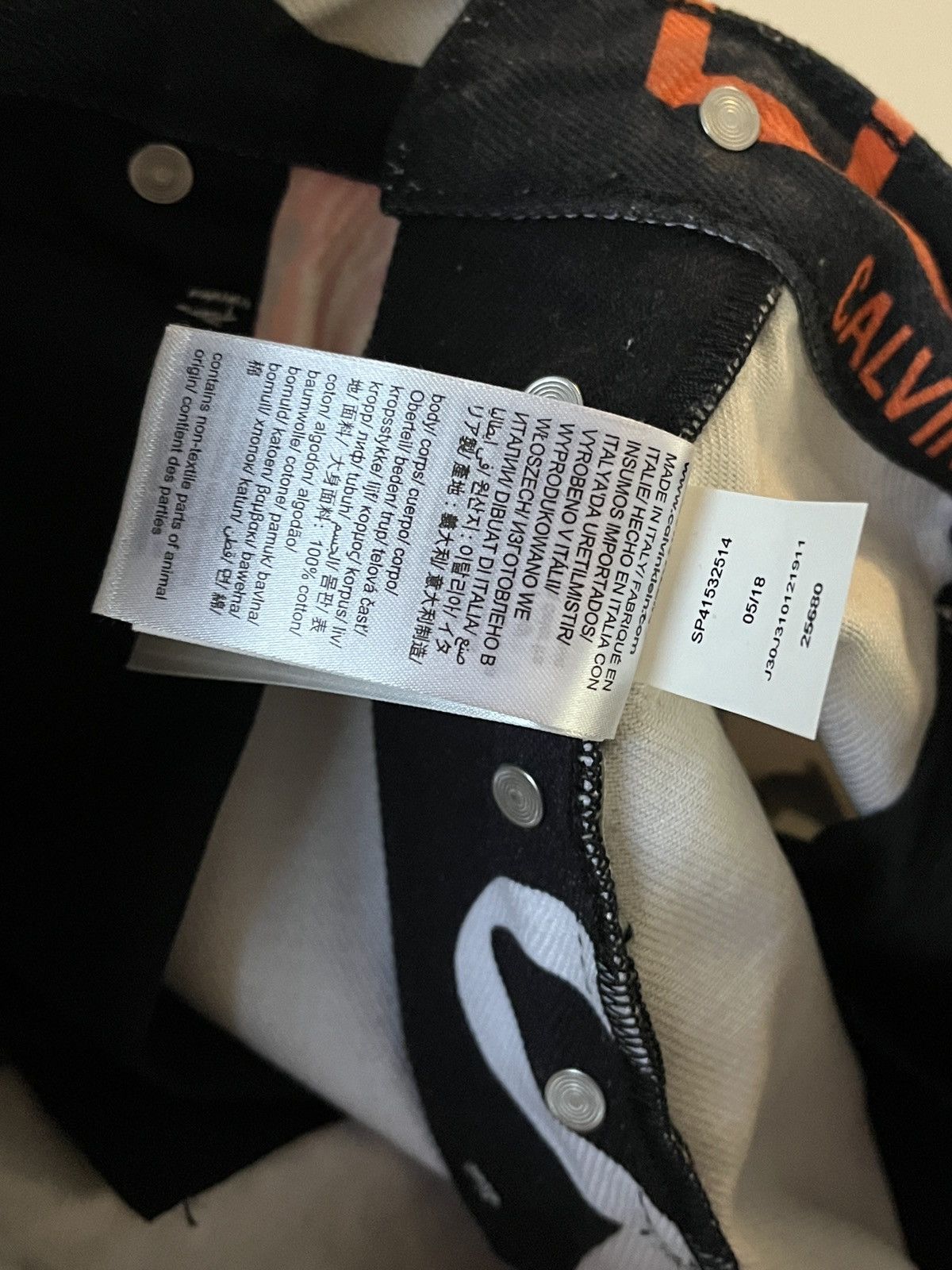 Calvin Klein 205W39NYC Est. 1978 Modernist Jeans Calvin Klein by Raf Simons Size US 32 / EU 48 - 3 Thumbnail