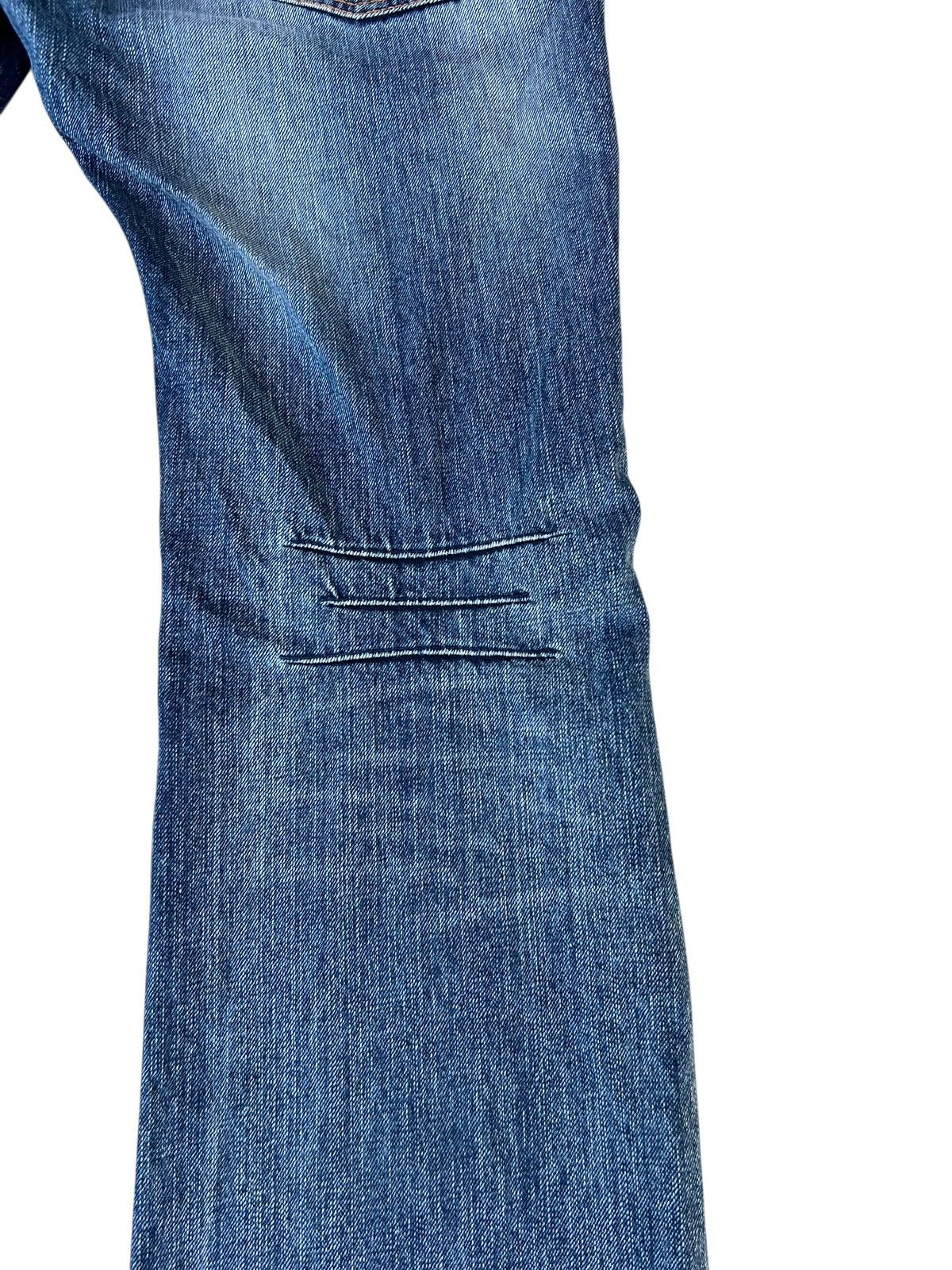 14th Addiction Edge Rupert Japan Faded Denim Bootcut Jeans Flare Size US 32 / EU 48 - 19 Thumbnail