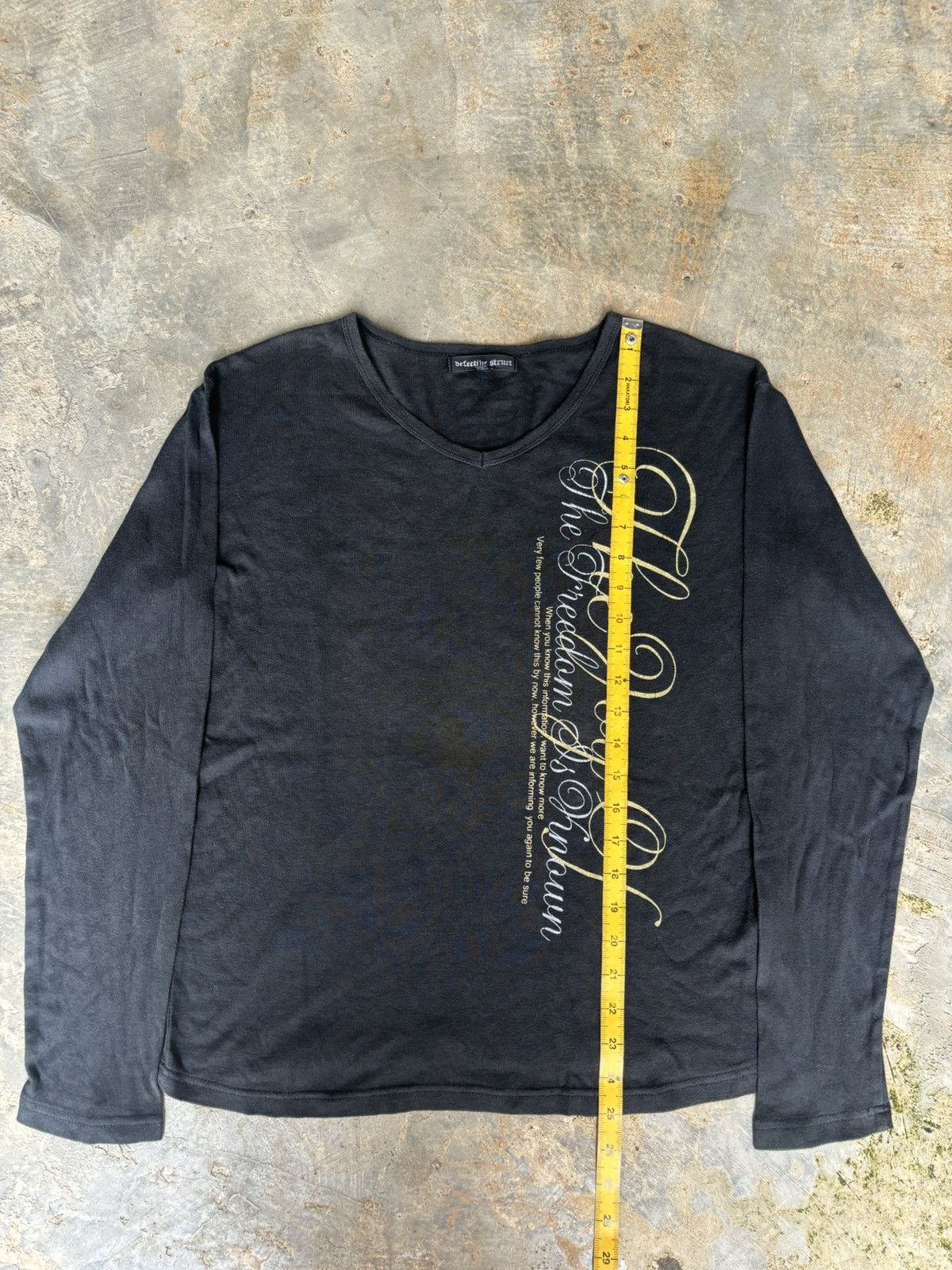 Hysteric Glamour Y2k Defectibe struct Ifwixwasnine Style Longsleeve Size US L / EU 52-54 / 3 - 11 Thumbnail