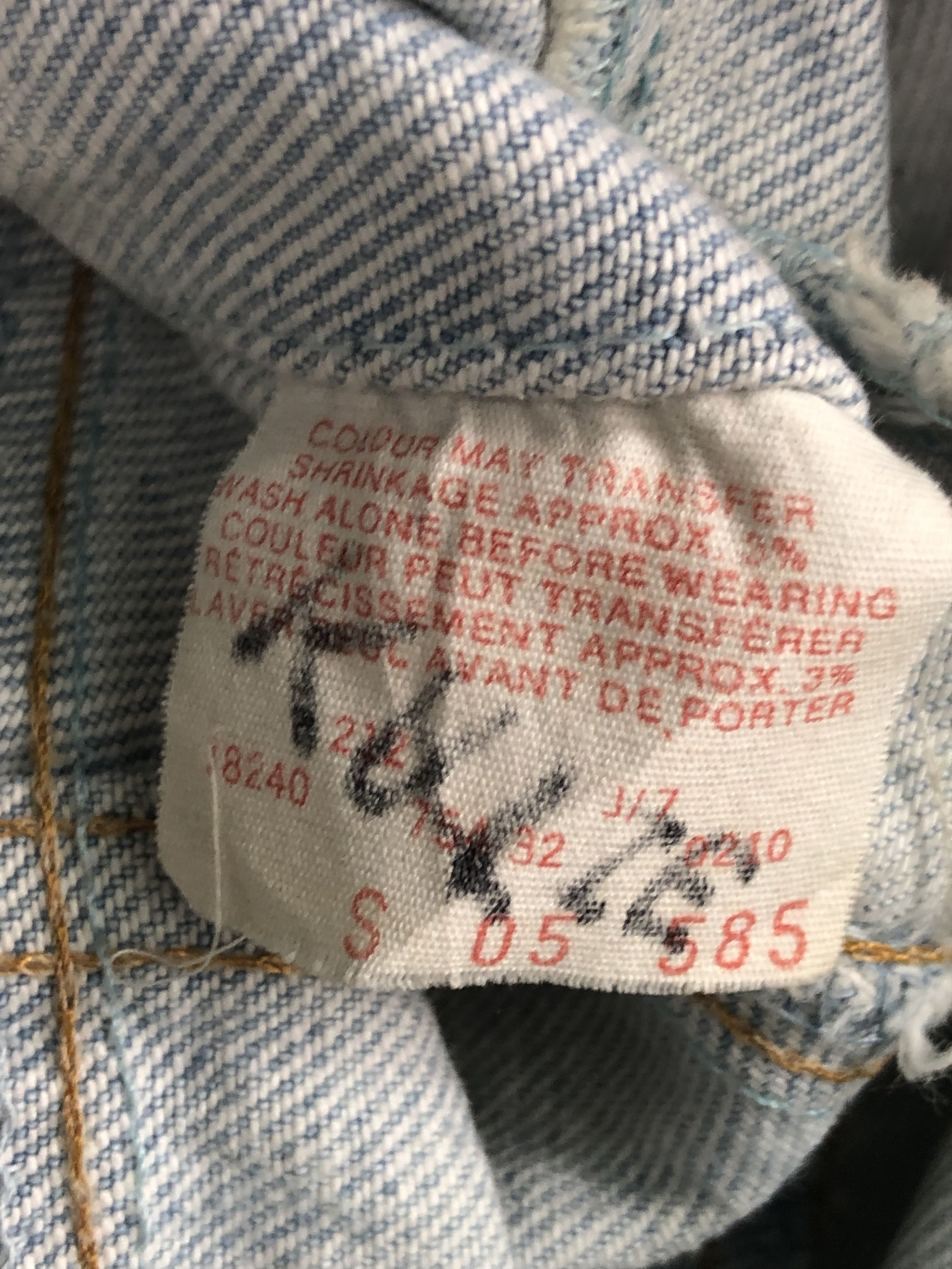 Levi's Vintage Levis Trucker Denim Jacket J0258 Size US S / EU 44-46 / 1 - 8 Thumbnail