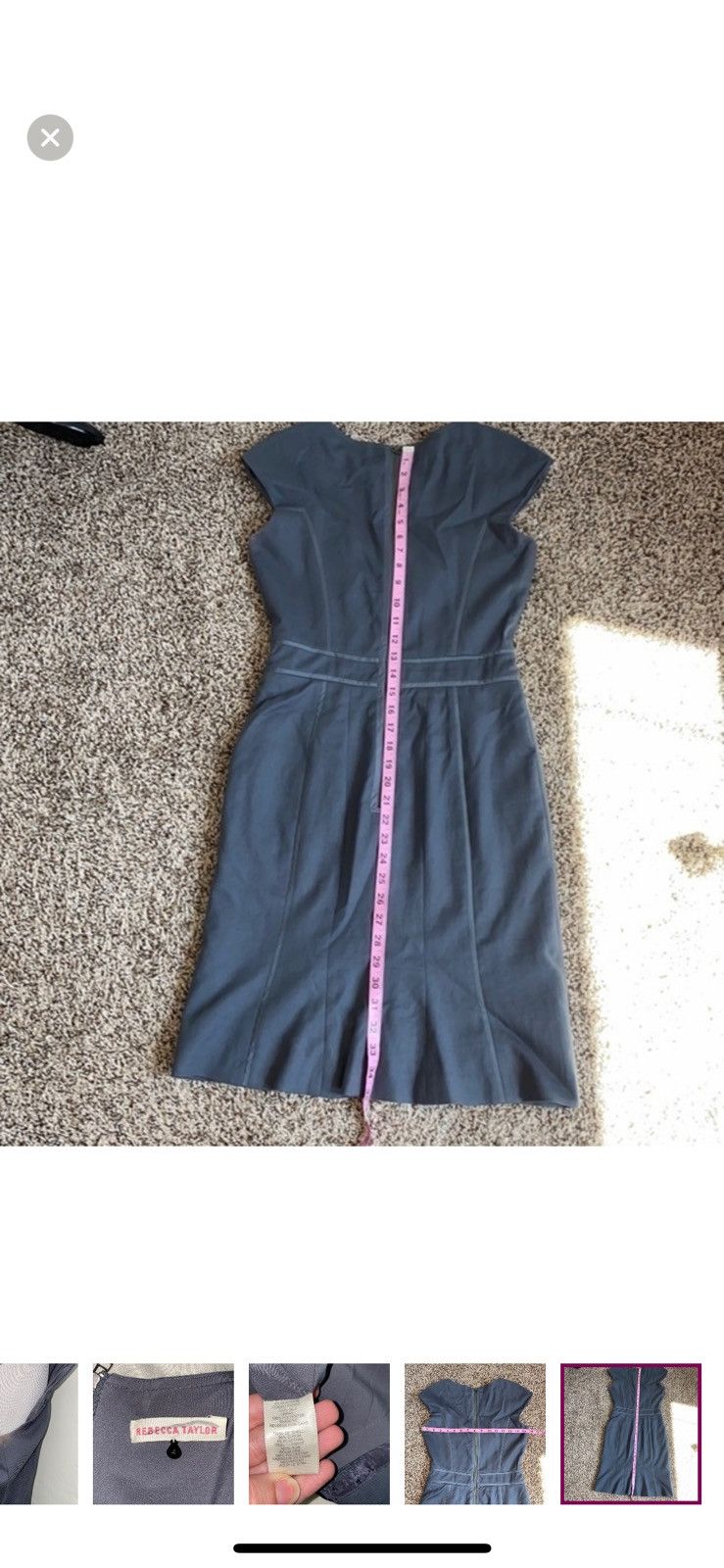 Rebecca Taylor Rebecca Taylor sweetheart dress size 4 Size S / US 4 / IT 40 - 6 Thumbnail
