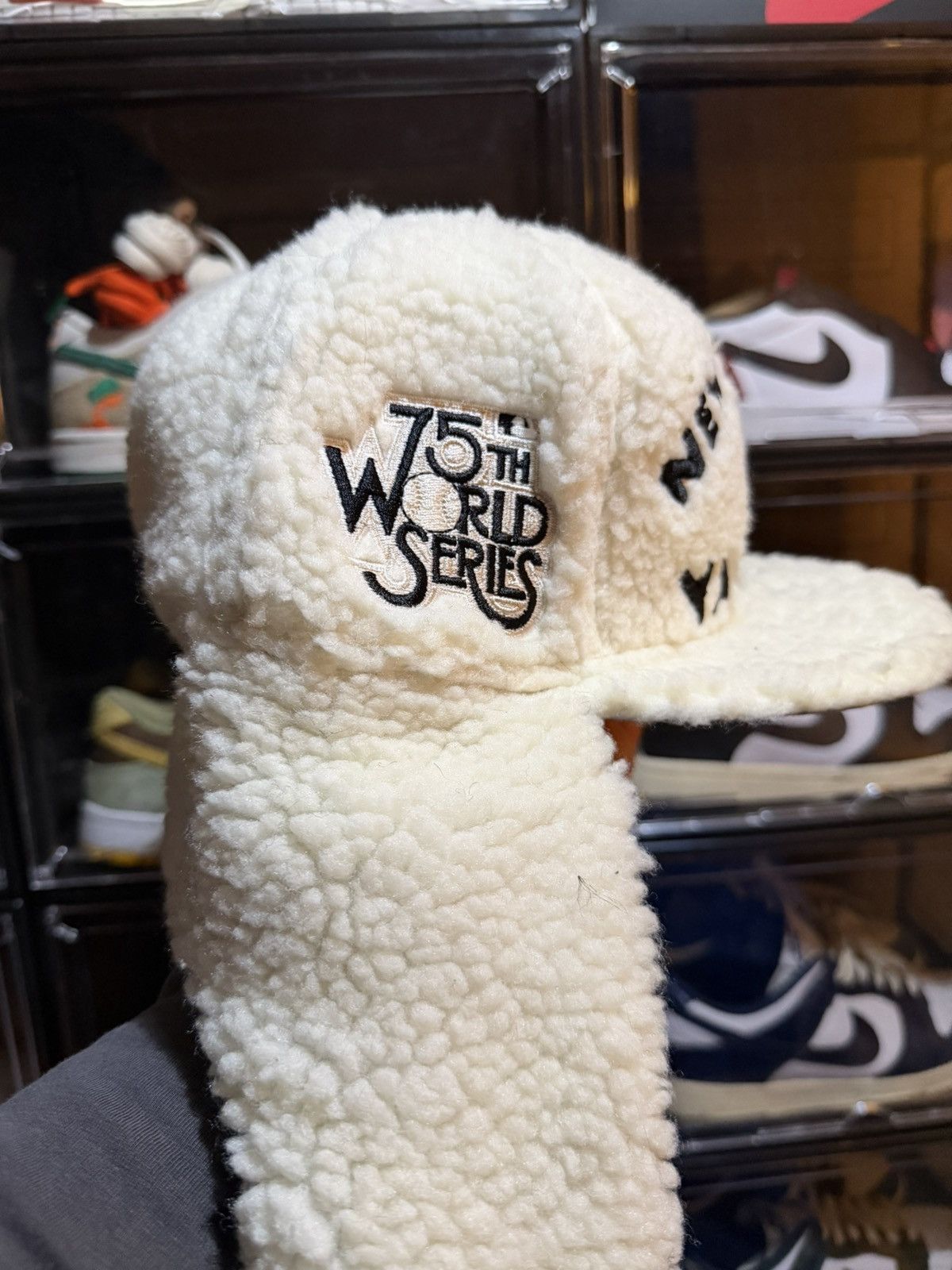 MyFitteds 7 3/8 MyFitteds Sherpa Dog Ears NY Yankees Dave East White Size ONE SIZE - 2 Thumbnail
