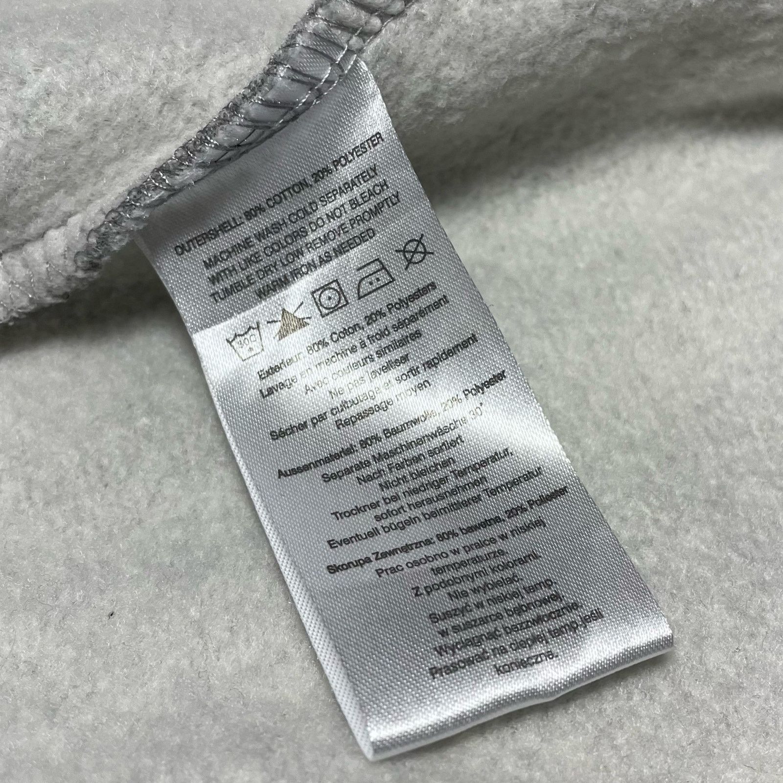 Burton Burton Full Zip Logo Hoodie Gray I Love Snow Size Small Size S / US 4 / IT 40 - 5 Thumbnail