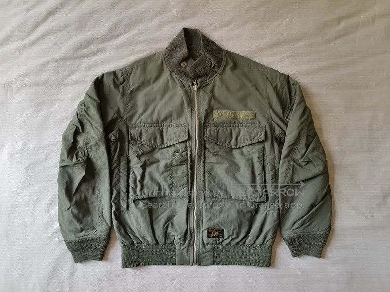 Wtaps Wtaps Military Green Flight Jacket Size US M / EU 48-50 / 2 - 1 Thumbnail