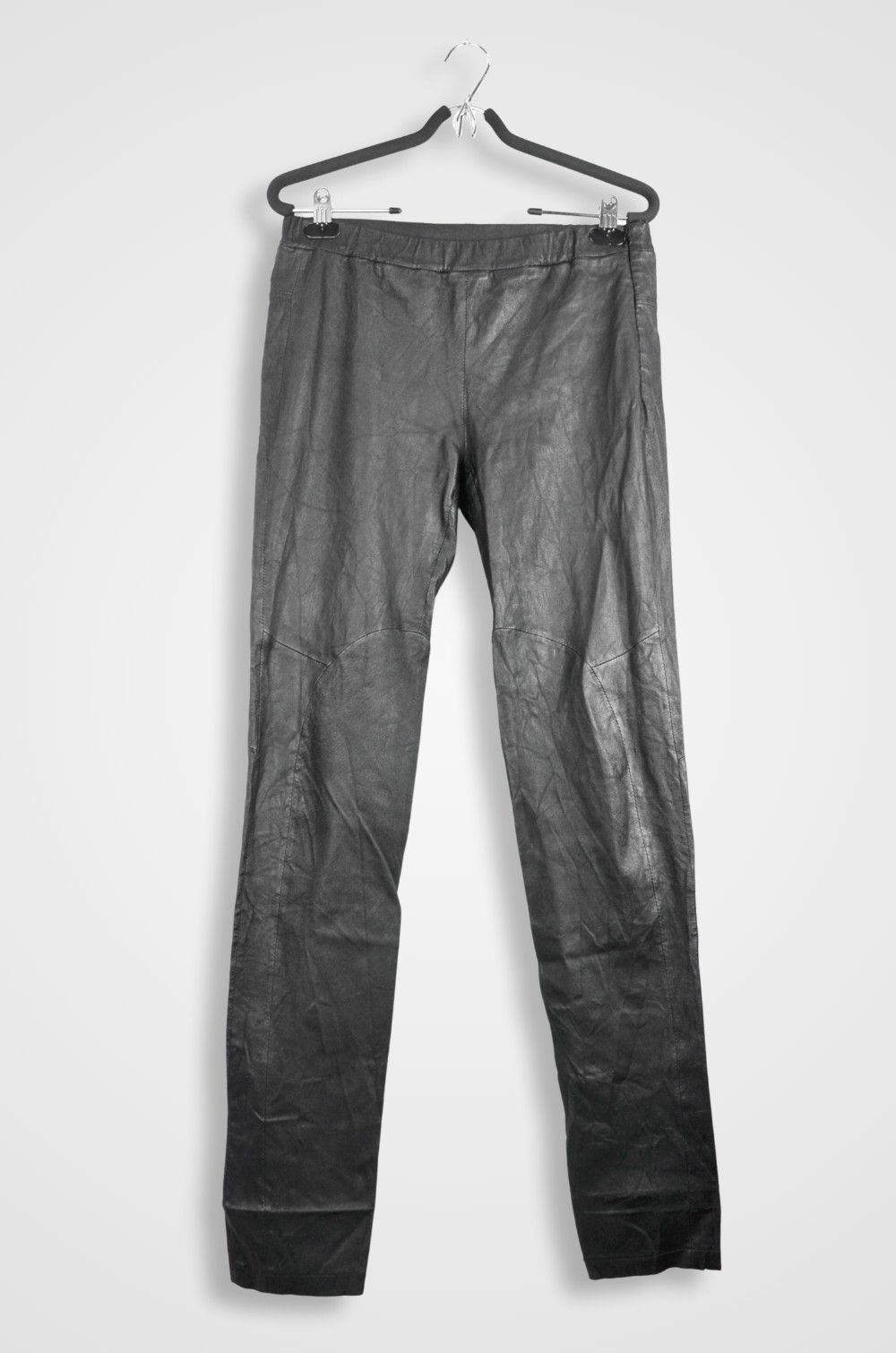 Maison Margiela MM6 Maison Margiela Unisex Faux Leather Pants – Size 44 Size 30" / US 8 / IT 44 - 1 Thumbnail