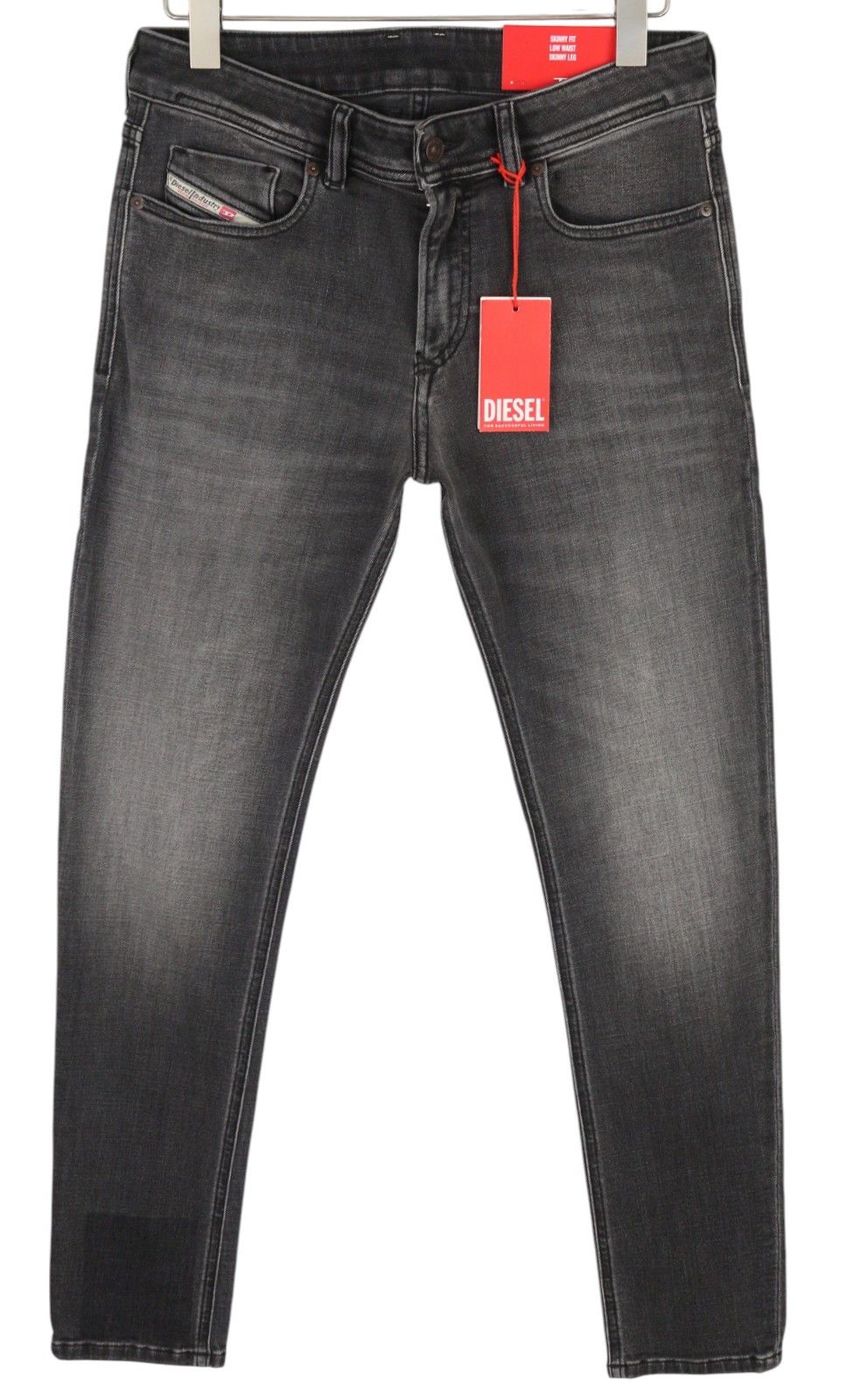 Diesel 1979 SLEENKER 0EIAG W31/L30 Skinny Low Waist Jeans 40915 Size US 31 - 2 Thumbnail