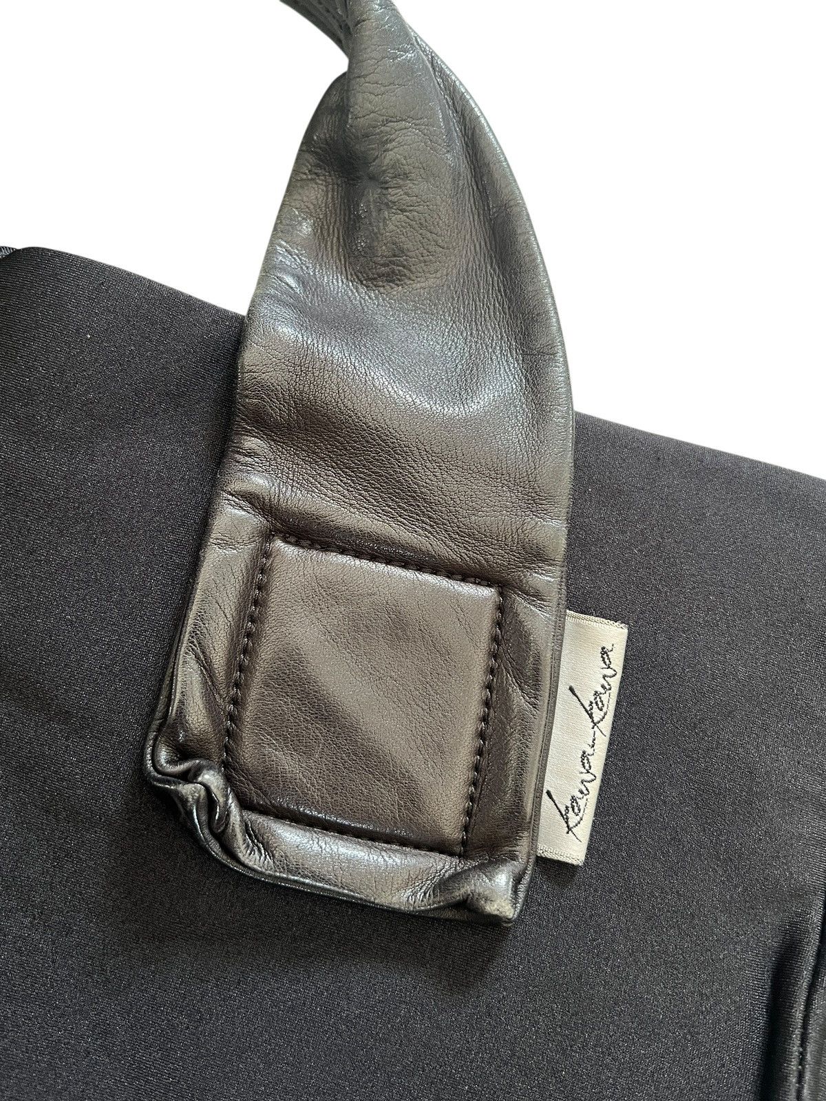 Yohji Yamamoto Yohji Yamamoto Kawa-Kawa Sponge + Leather Bag Size ONE SIZE - 3 Thumbnail