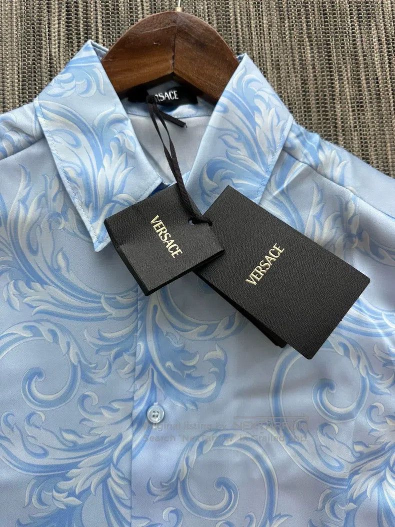 Versace Versace Men's long-sleeved shirt Size US S / EU 44-46 / 1 - 3 Thumbnail