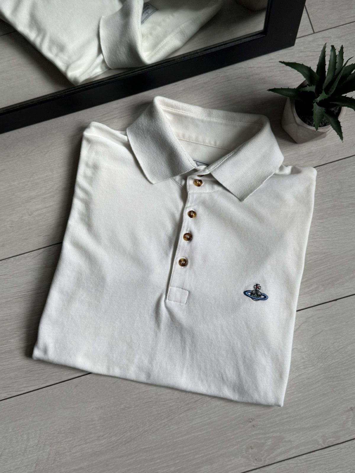 Vivienne Westwood Embroidered Logo Polo T-shirt