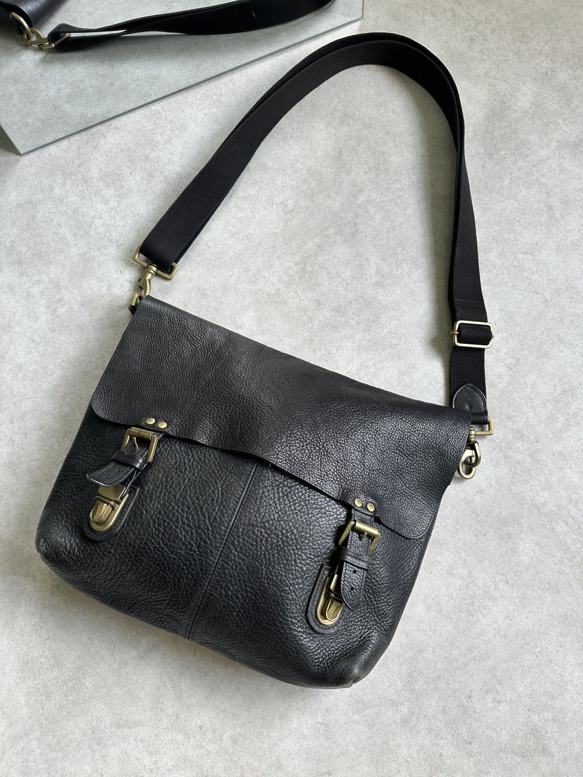 Mulberry Mulberry black leather crossbody bag with gold hardware Size ONE SIZE - 1 Thumbnail