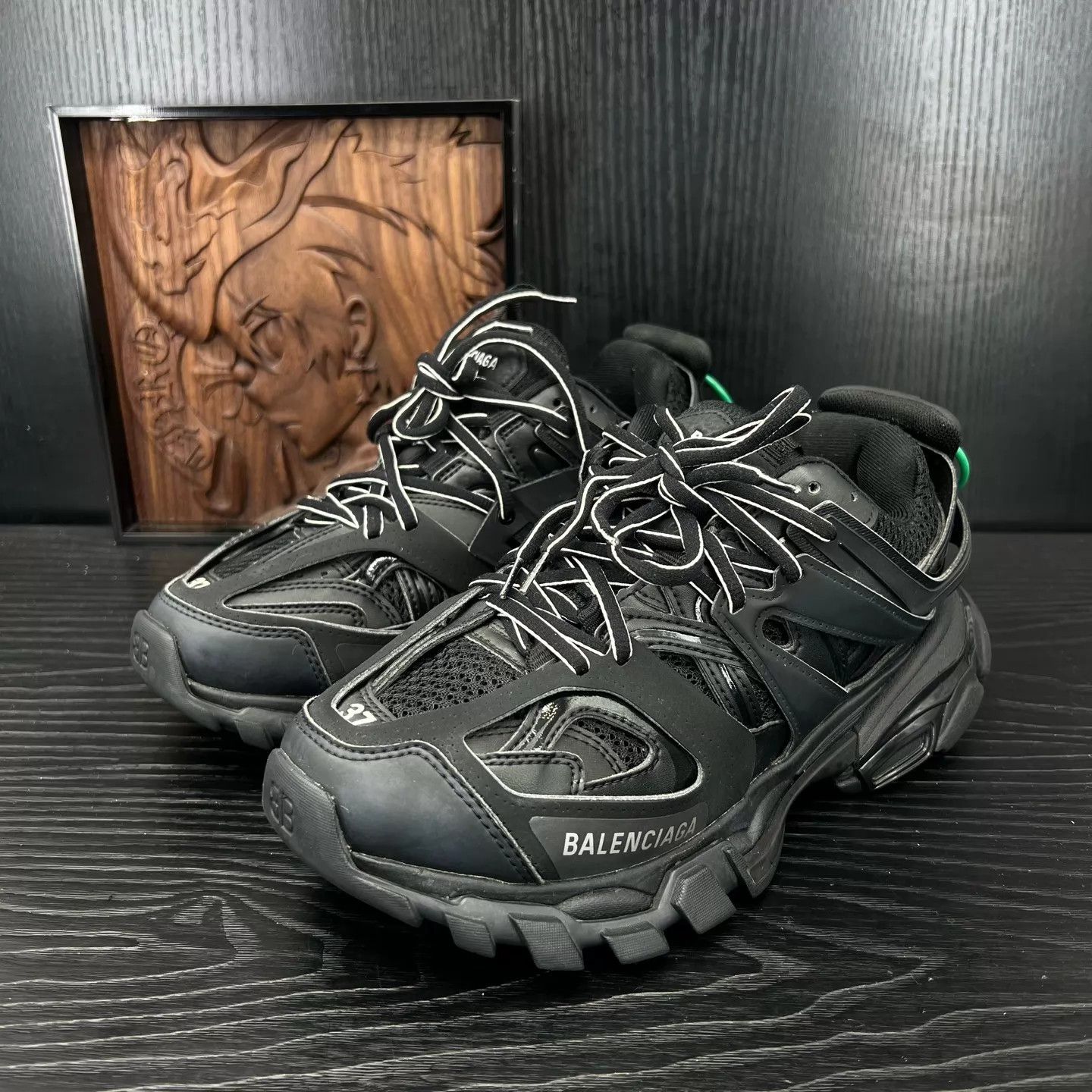 Balenciaga Balenciaga Track Black 37 New Size US 6.5 / IT 36.5 - 1 Thumbnail