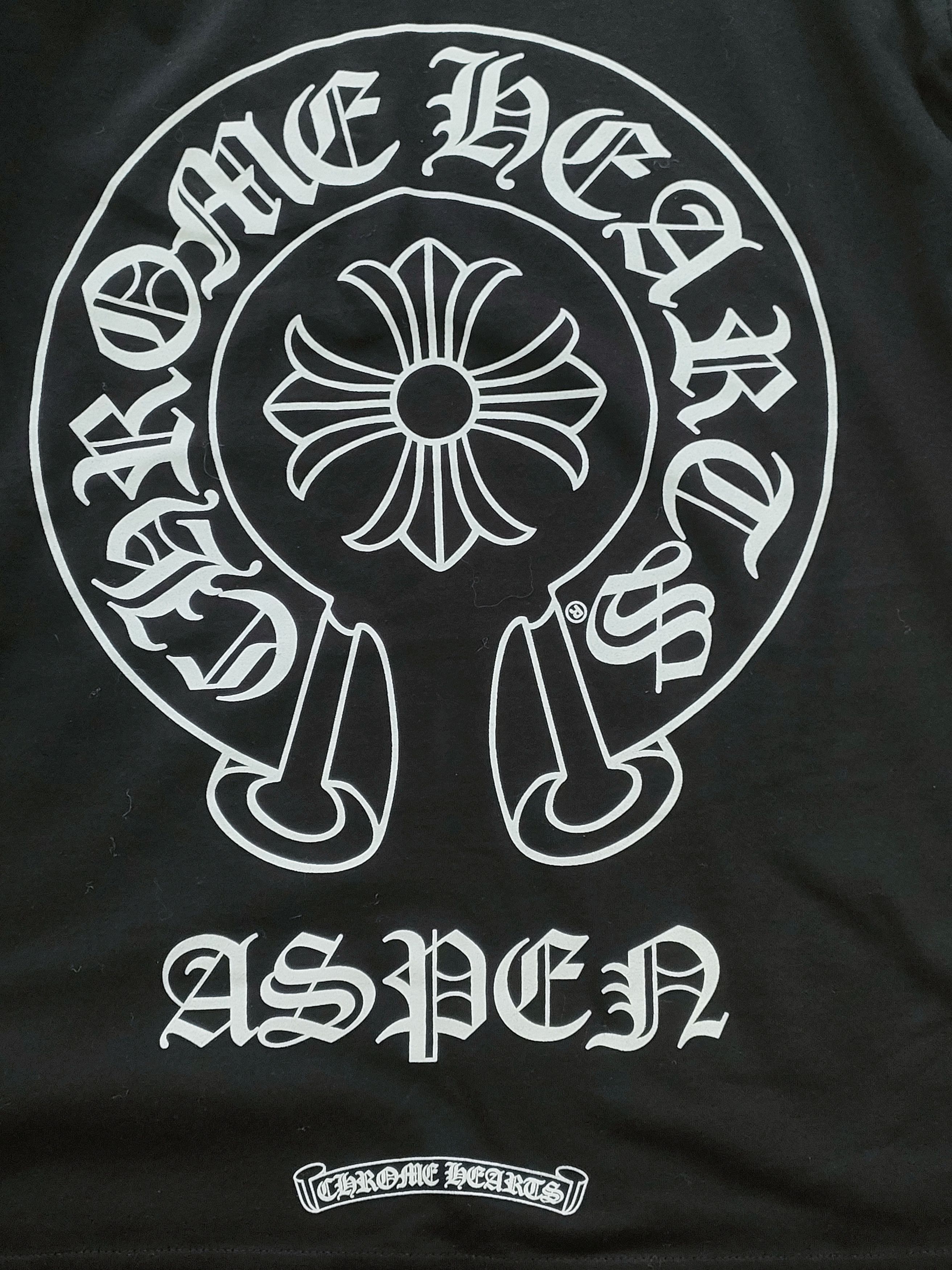 Chrome Hearts Chrome Hearts Las Aspen Exclusive Horseshoe Short Sleeve Tee Size US M / EU 48-50 / 2 - 6 Thumbnail