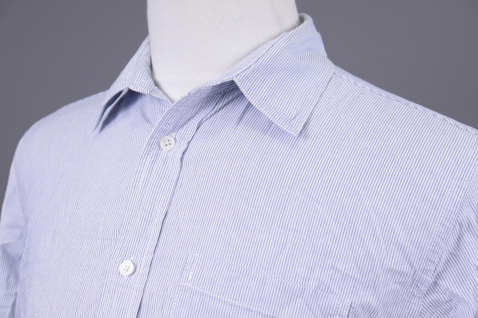 Eton Eton Slim Blue Luxury Button Down Shirt Size 44 / 17 1/2 Size US M / EU 48-50 / 2 - 7 Thumbnail