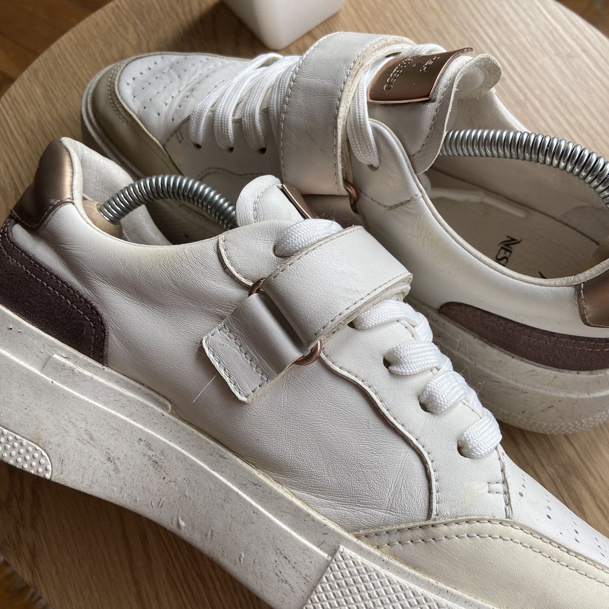 ASH ASH x Nespresso Low Top Y2K Leather Sneakers Size US 9 / IT 39 - 10 Thumbnail