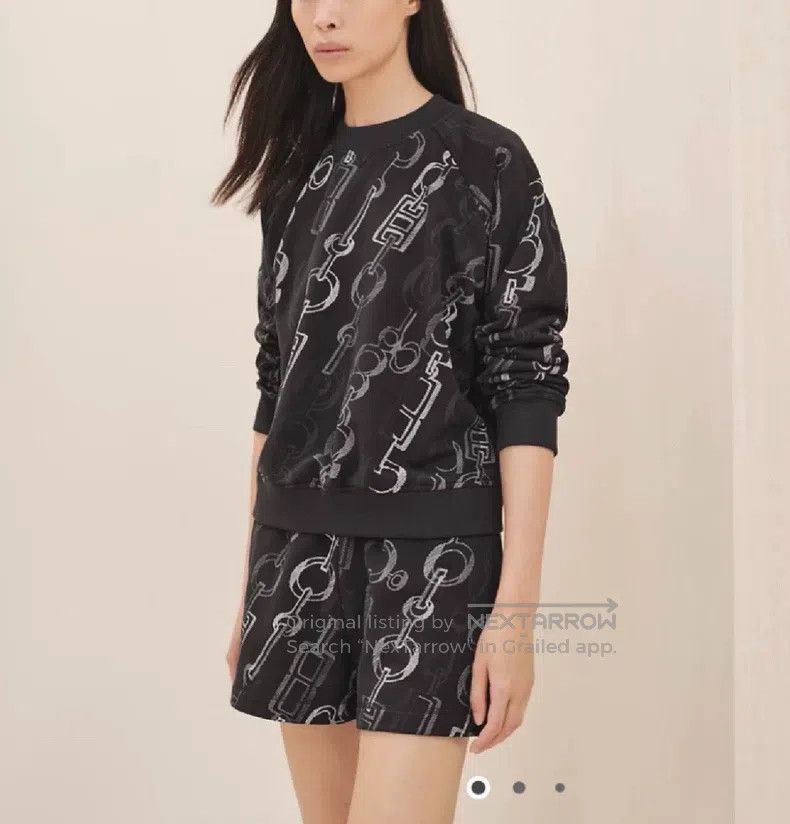 Hermes Hermes Black Knit Open Cardigan Size XXS / US 00 / IT 34 - 1 Thumbnail