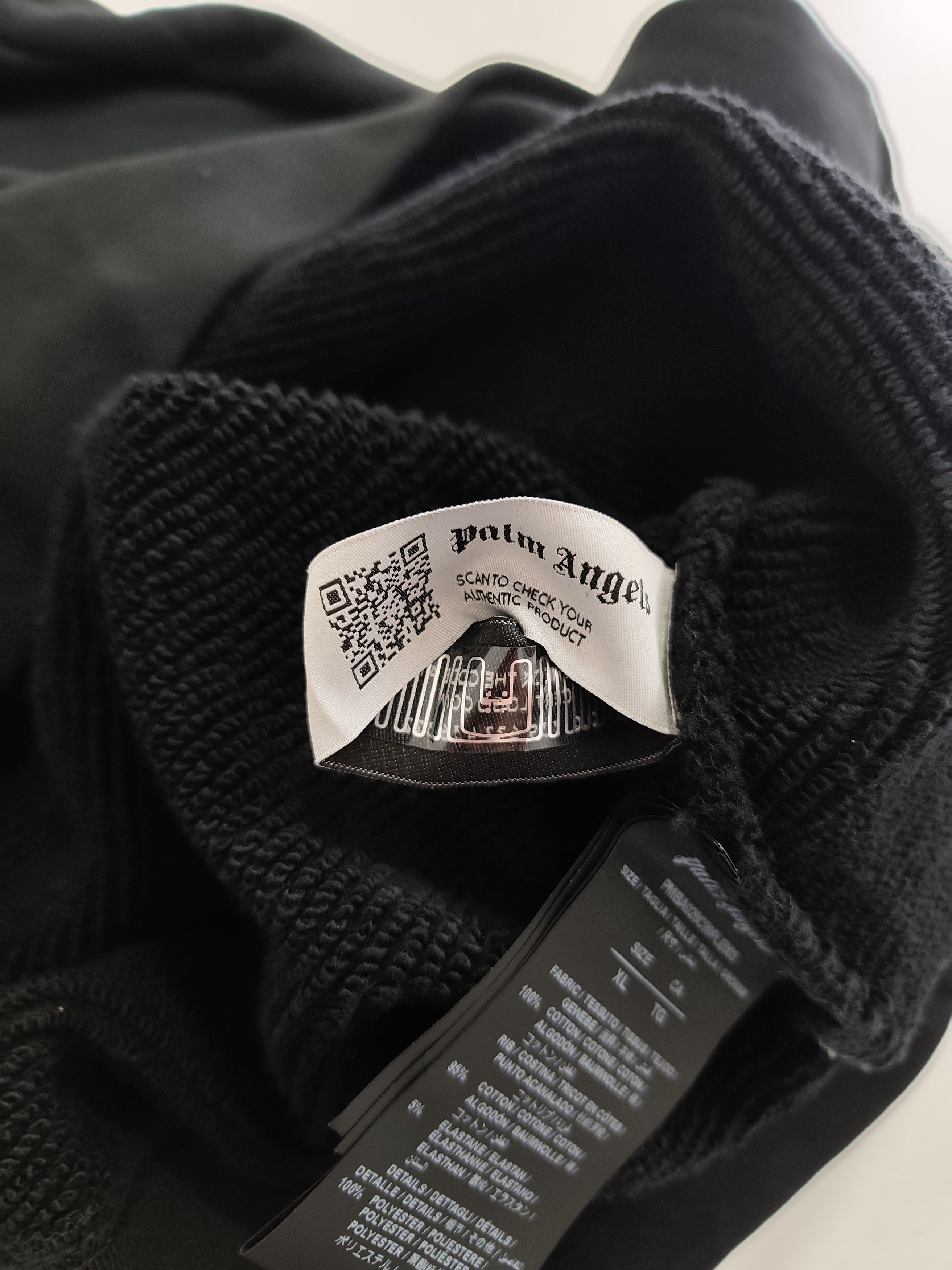 Palm Angels Palm Angels "Curved Logo Sweatshirt" Size US XL / EU 56 / 4 - 11 Thumbnail