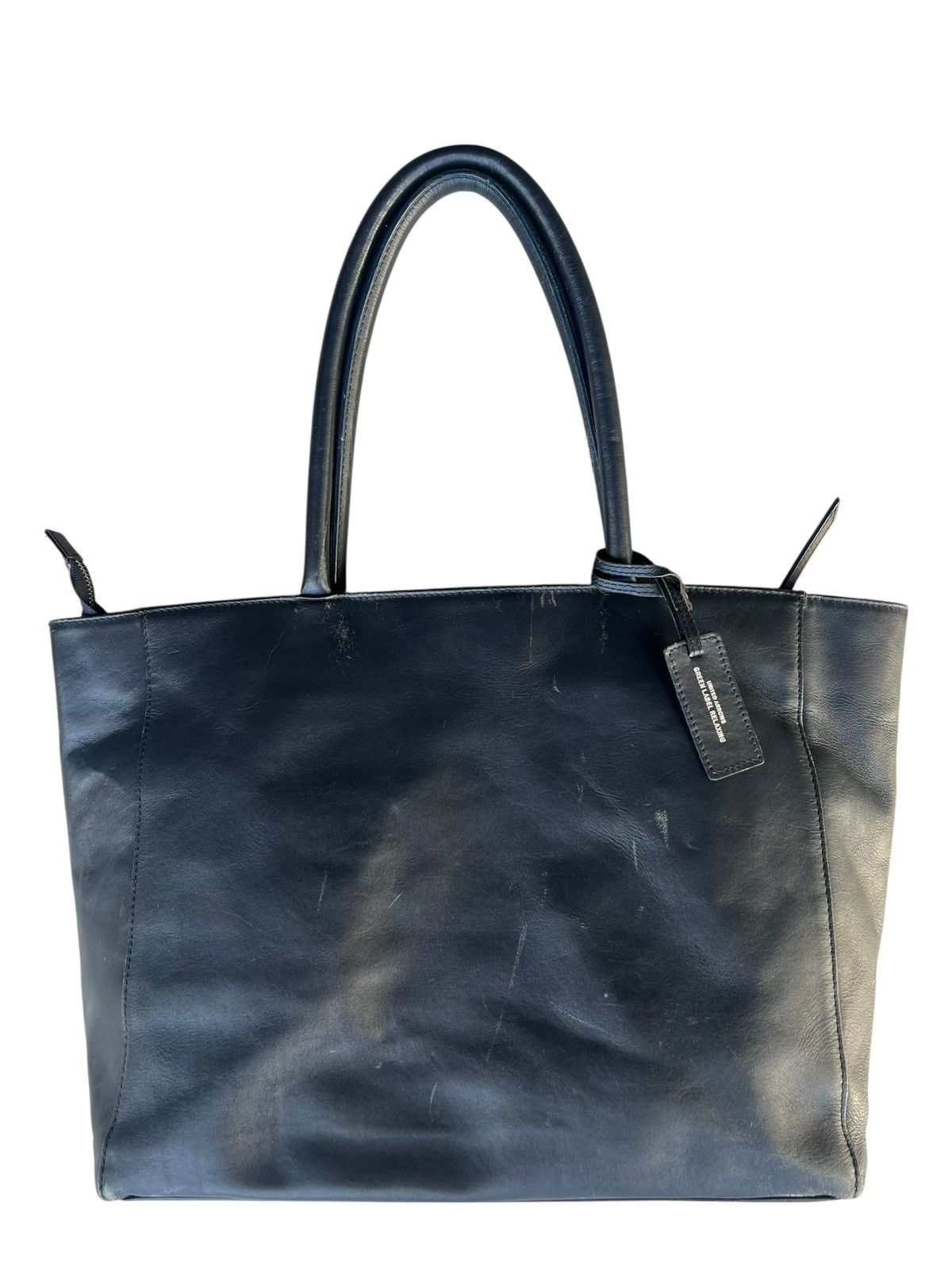 United Arrows Patina Scratches Leather Tote Bag United Arrows Japan Size ONE SIZE - 8 Thumbnail