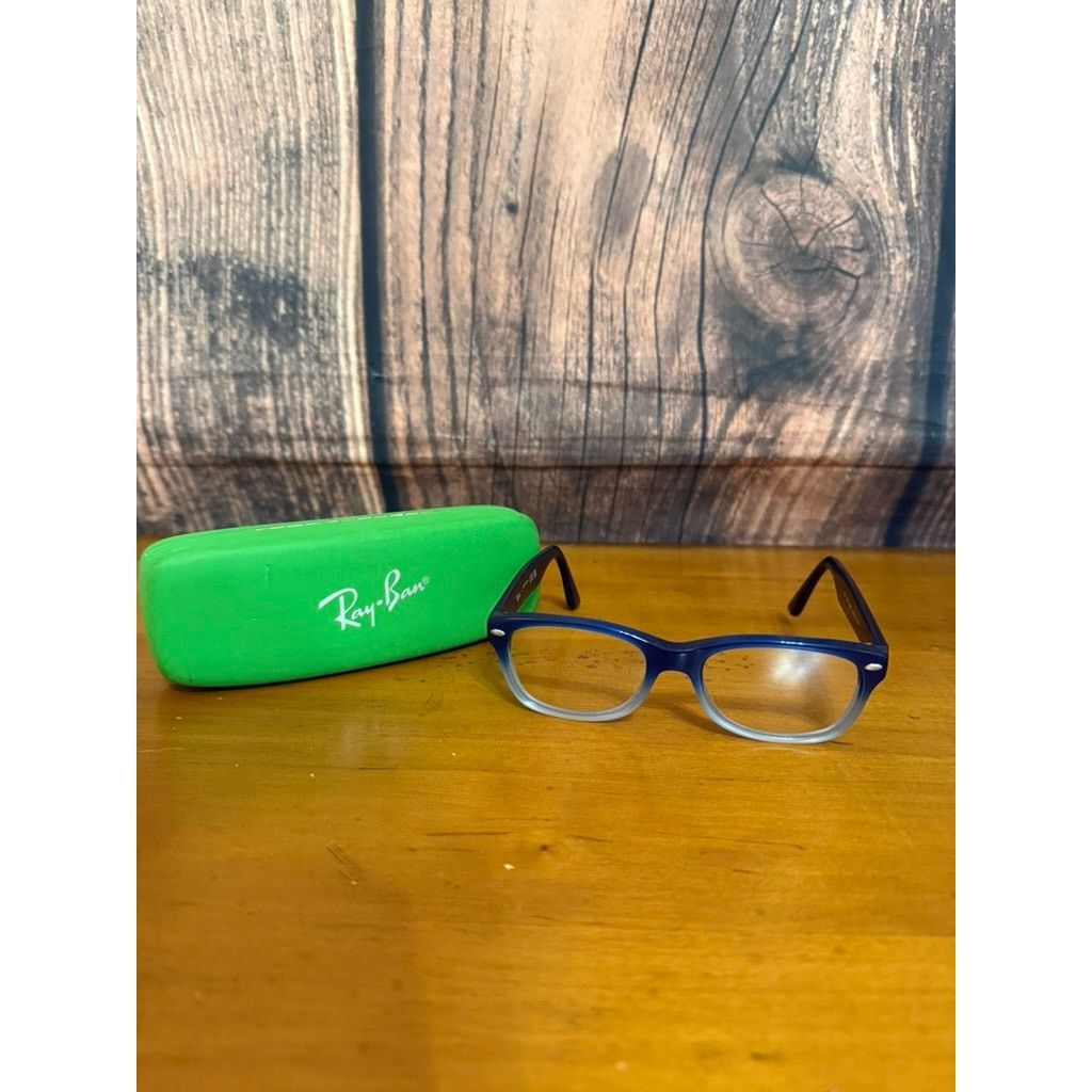 RayBan Ray-Ban Kids Blue Square Full Rim RX Eyeglasses Frames ONLY Size ONE SIZE - 2 Thumbnail